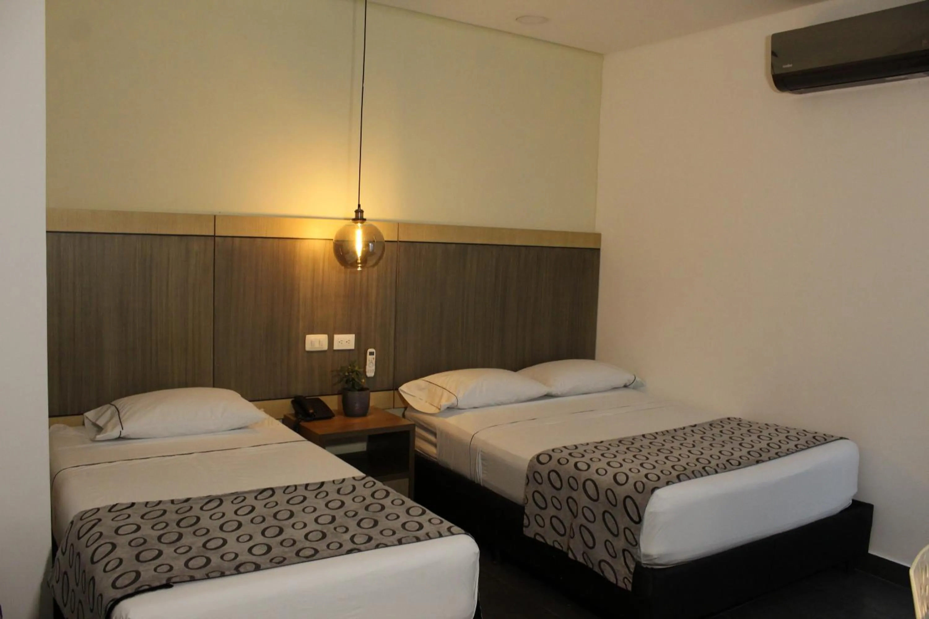 Bed in Hotel Merlott Lleras