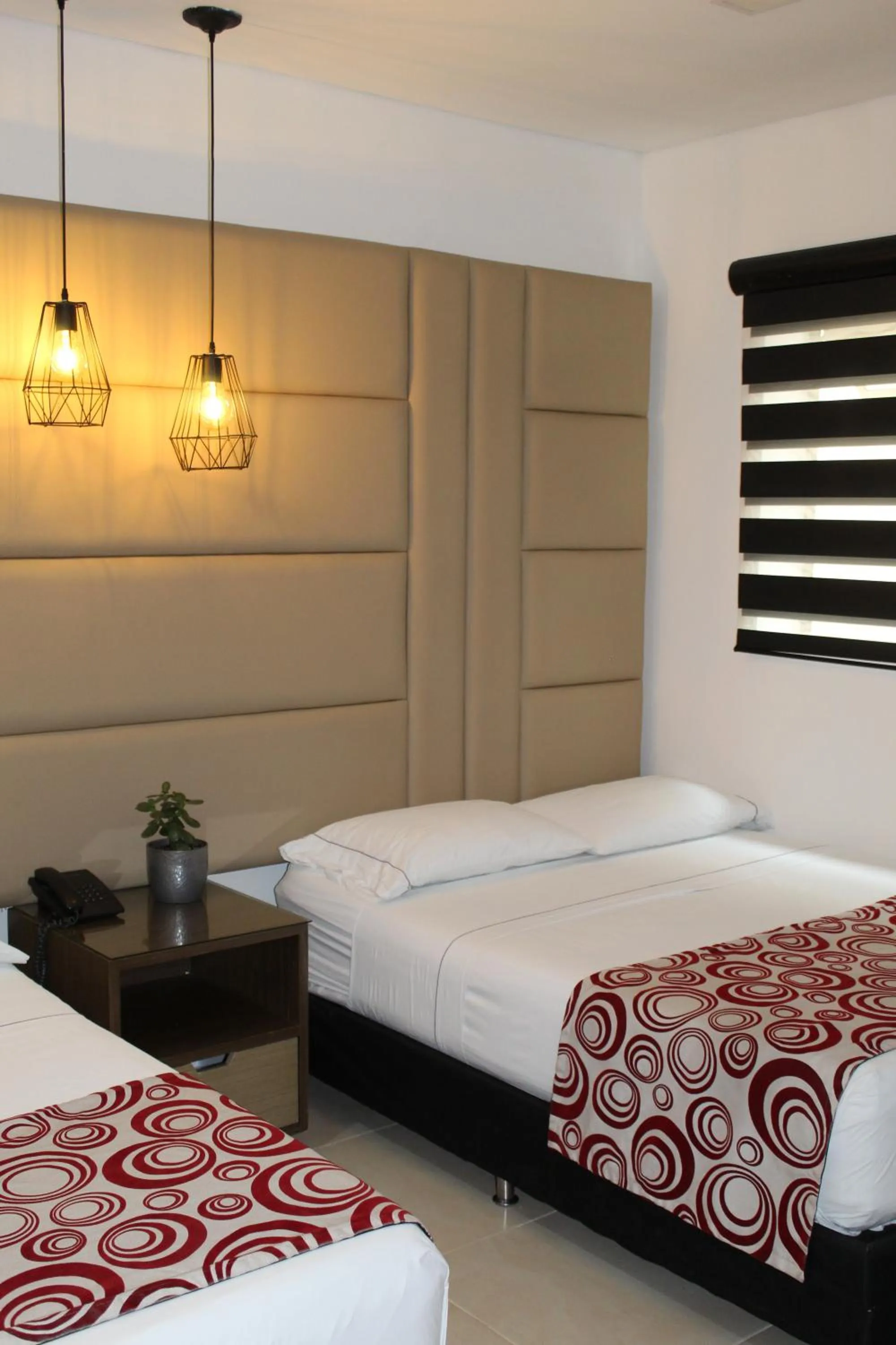 Bed in Hotel Merlott Lleras