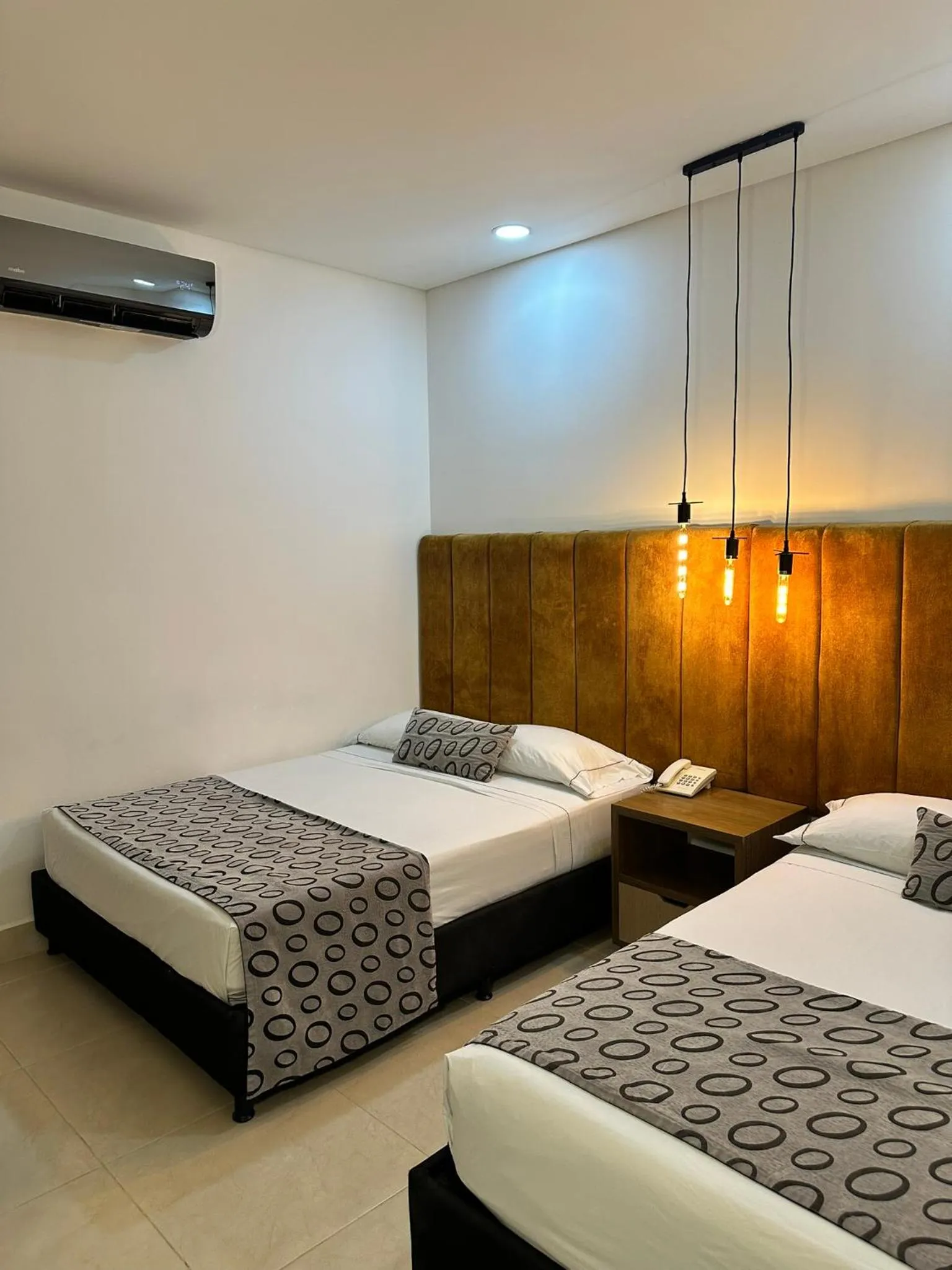 Bed in Hotel Merlott Lleras