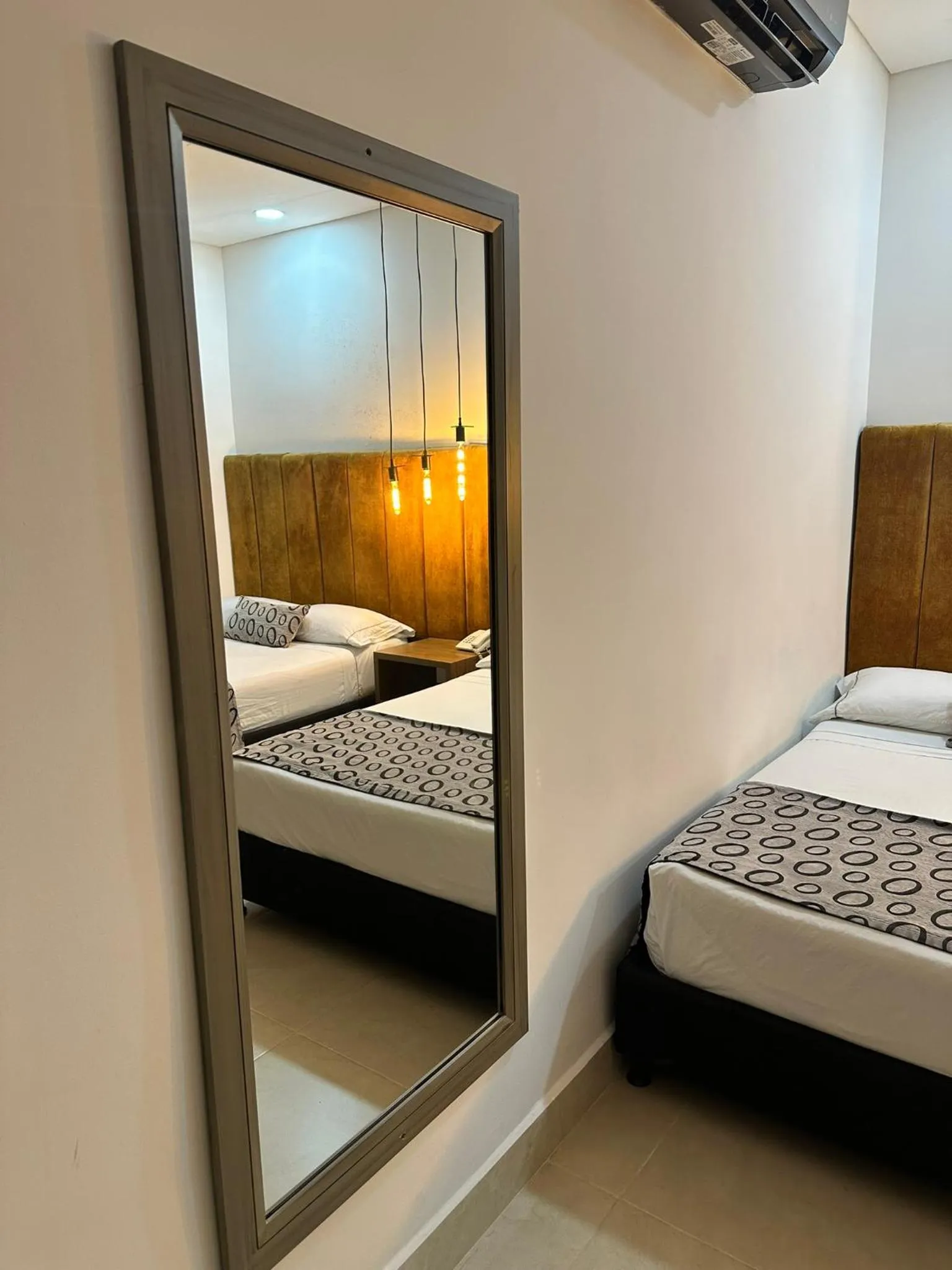 Bed in Hotel Merlott Lleras