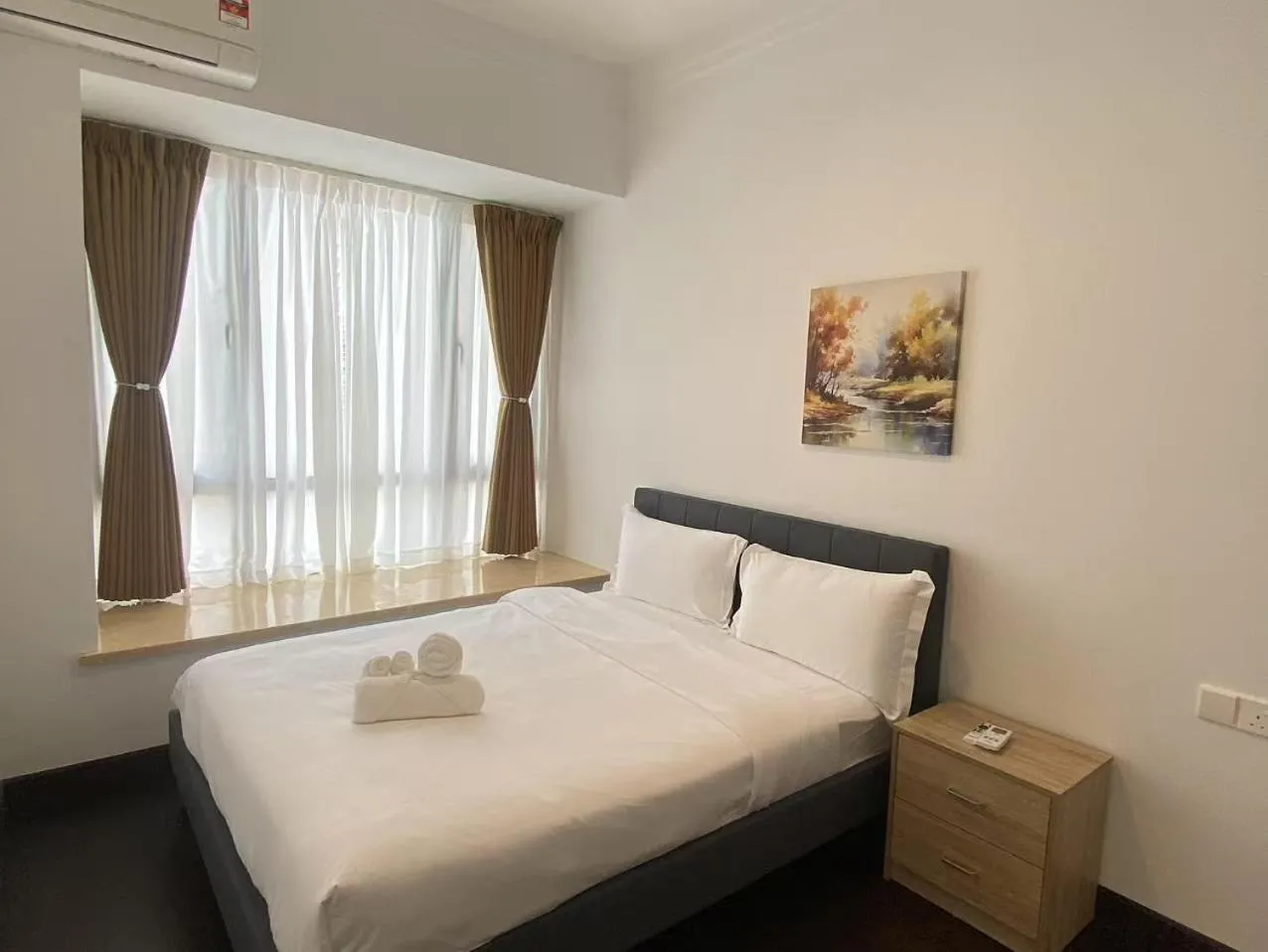 Bed in R&F Princess Cove Cozy&Boutique Homestay By Wan Li Property Management