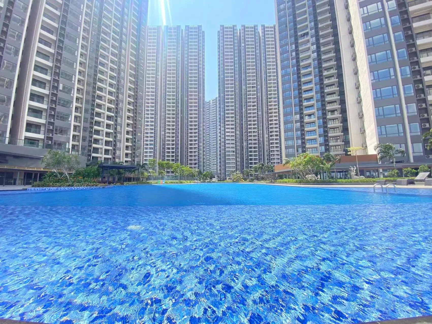 Swimming pool in R&F Princess Cove Cozy&Boutique Homestay By Wan Li Property Management