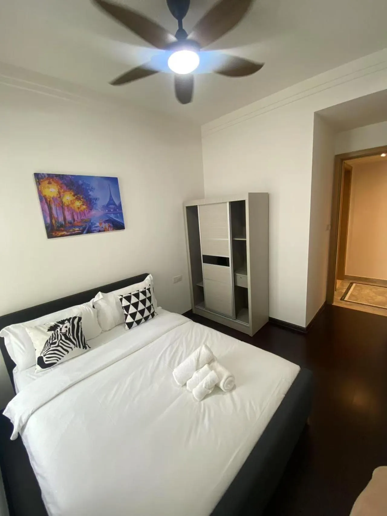 Bed in R&F Princess Cove Cozy&Boutique Homestay By Wan Li Property Management