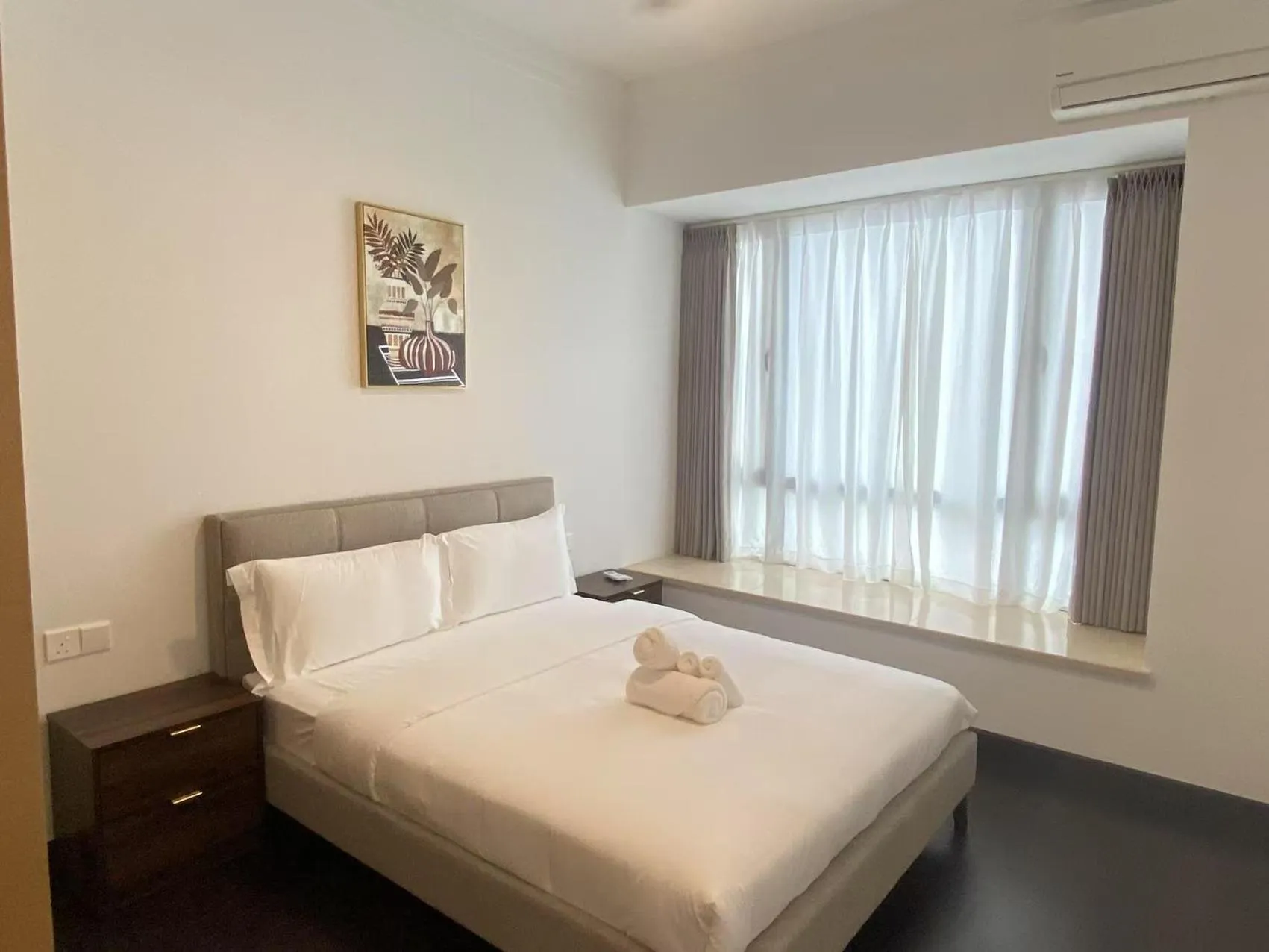 Bed in R&F Princess Cove Cozy&Boutique Homestay By Wan Li Property Management