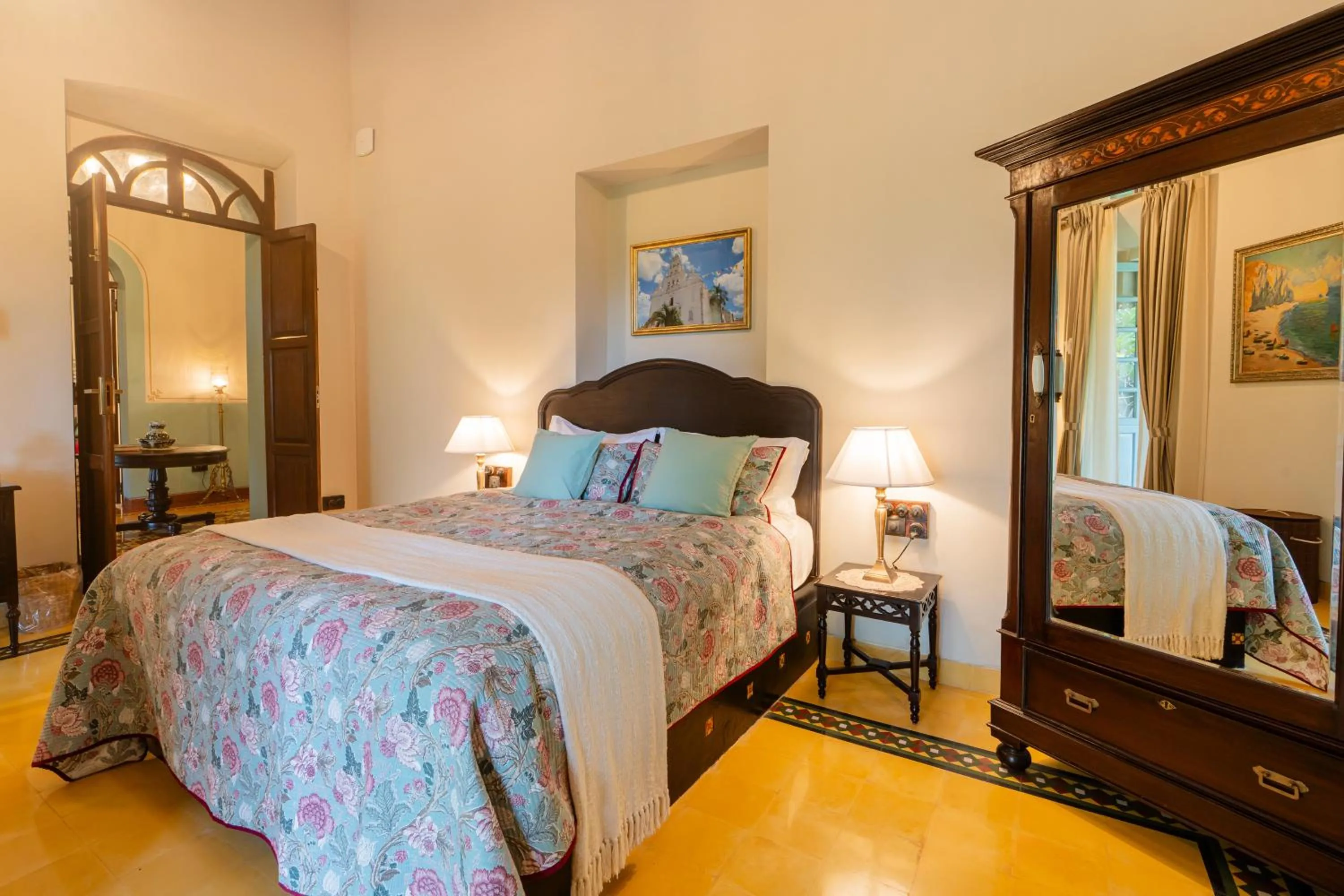 Bed in Mansao Curtorim - A CGH Earth SAHA Experience