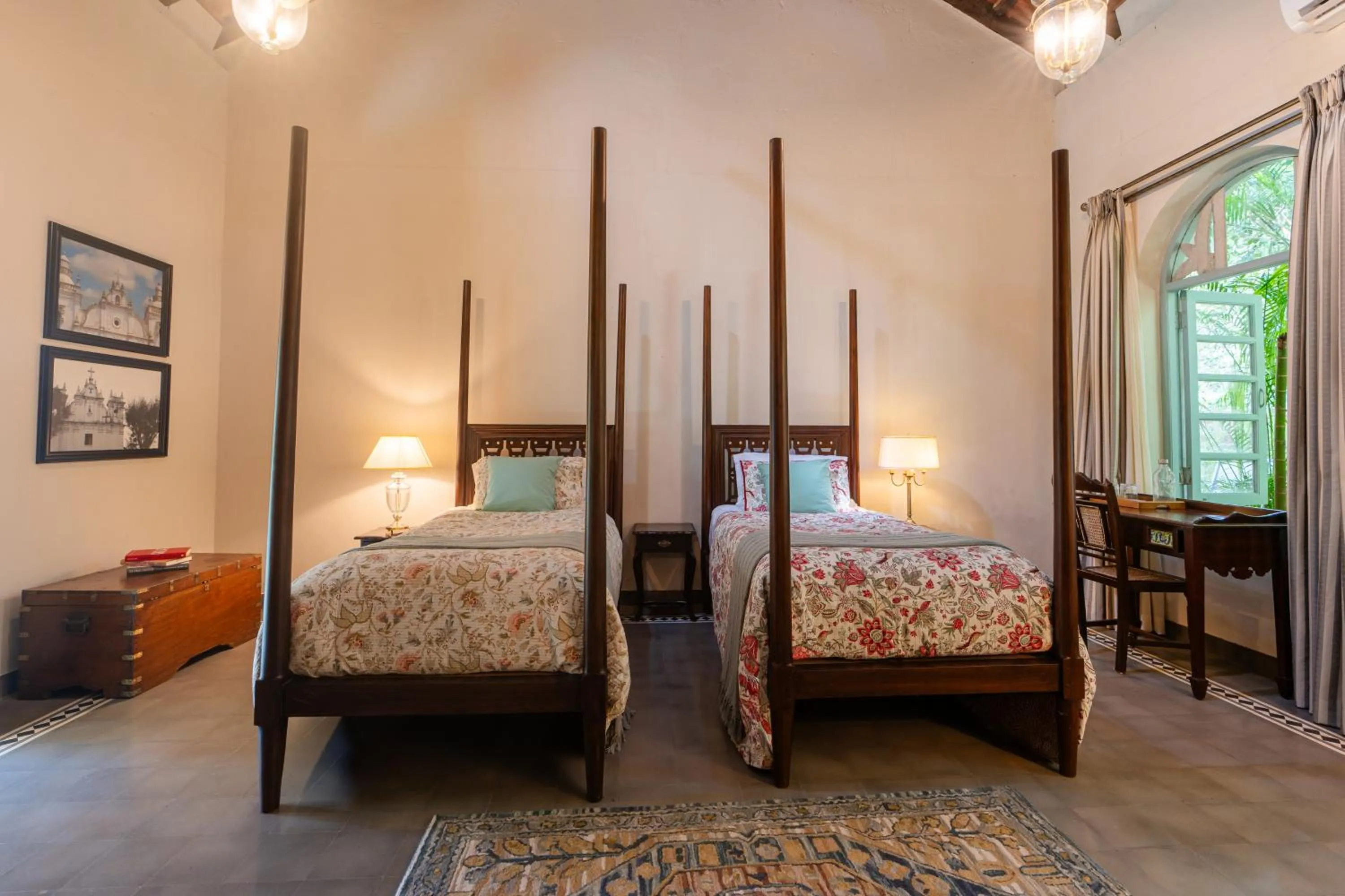 Bed in Mansao Curtorim - A CGH Earth SAHA Experience