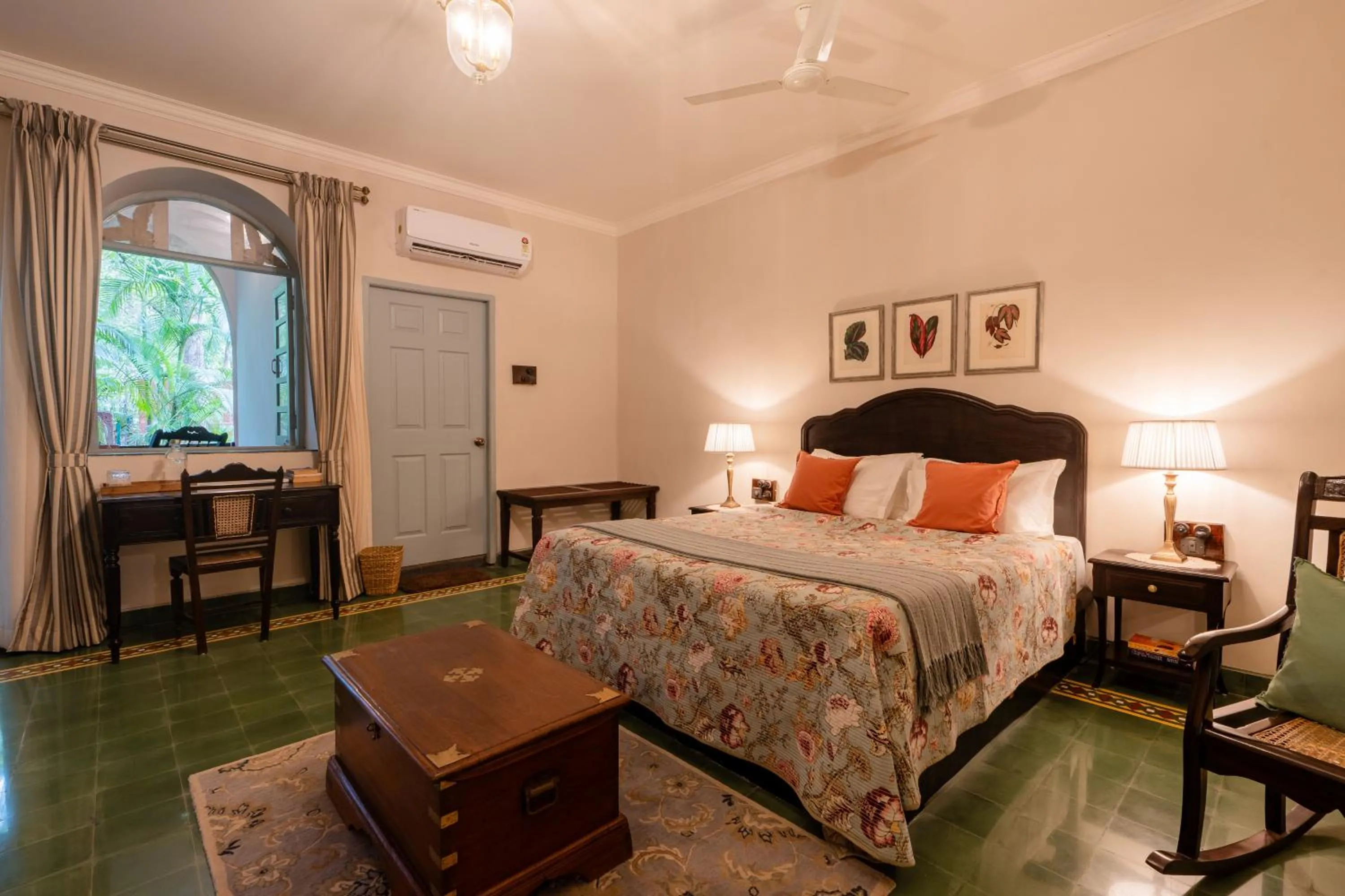 Bed in Mansao Curtorim - A CGH Earth SAHA Experience