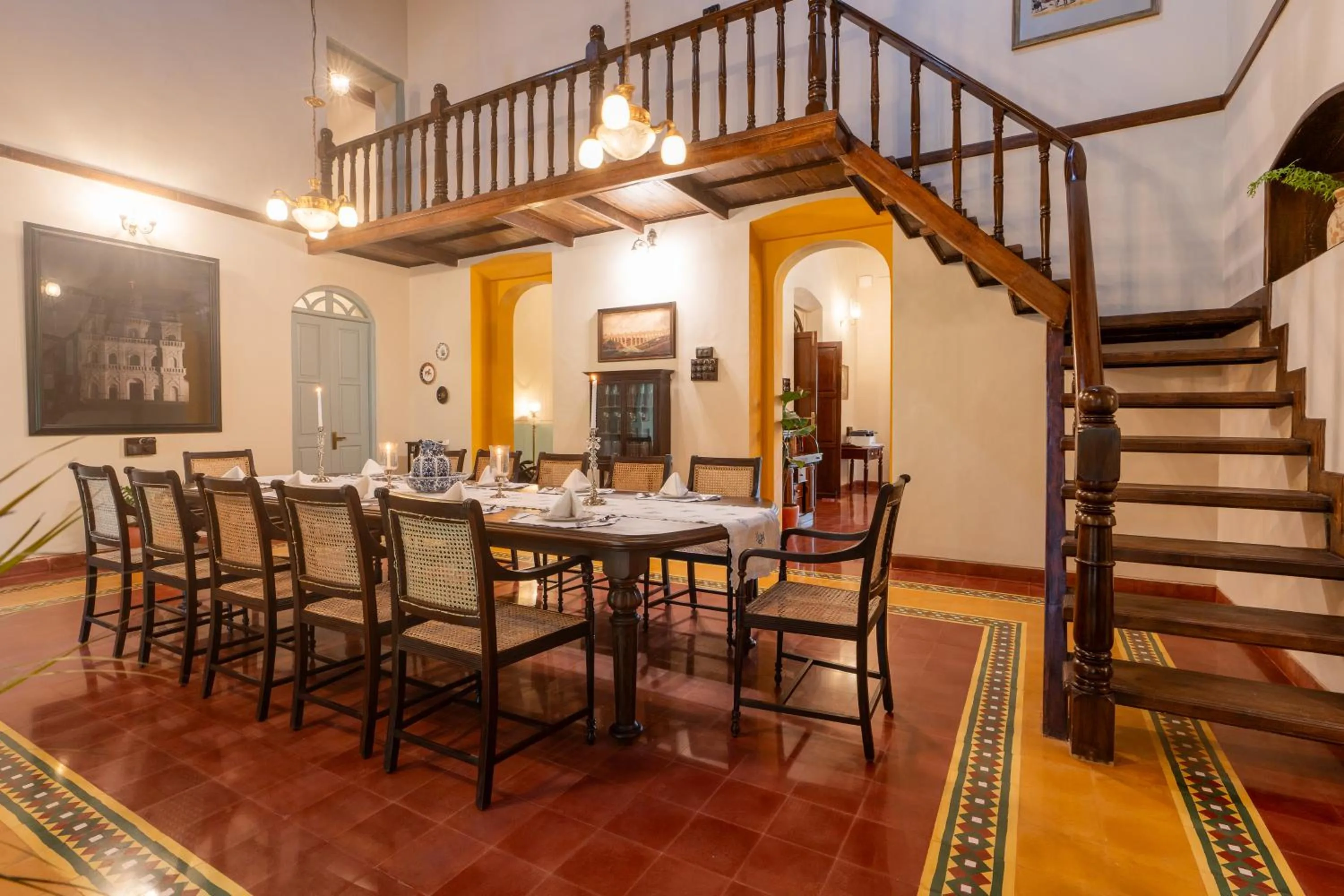 Dining area in Mansao Curtorim - A CGH Earth SAHA Experience