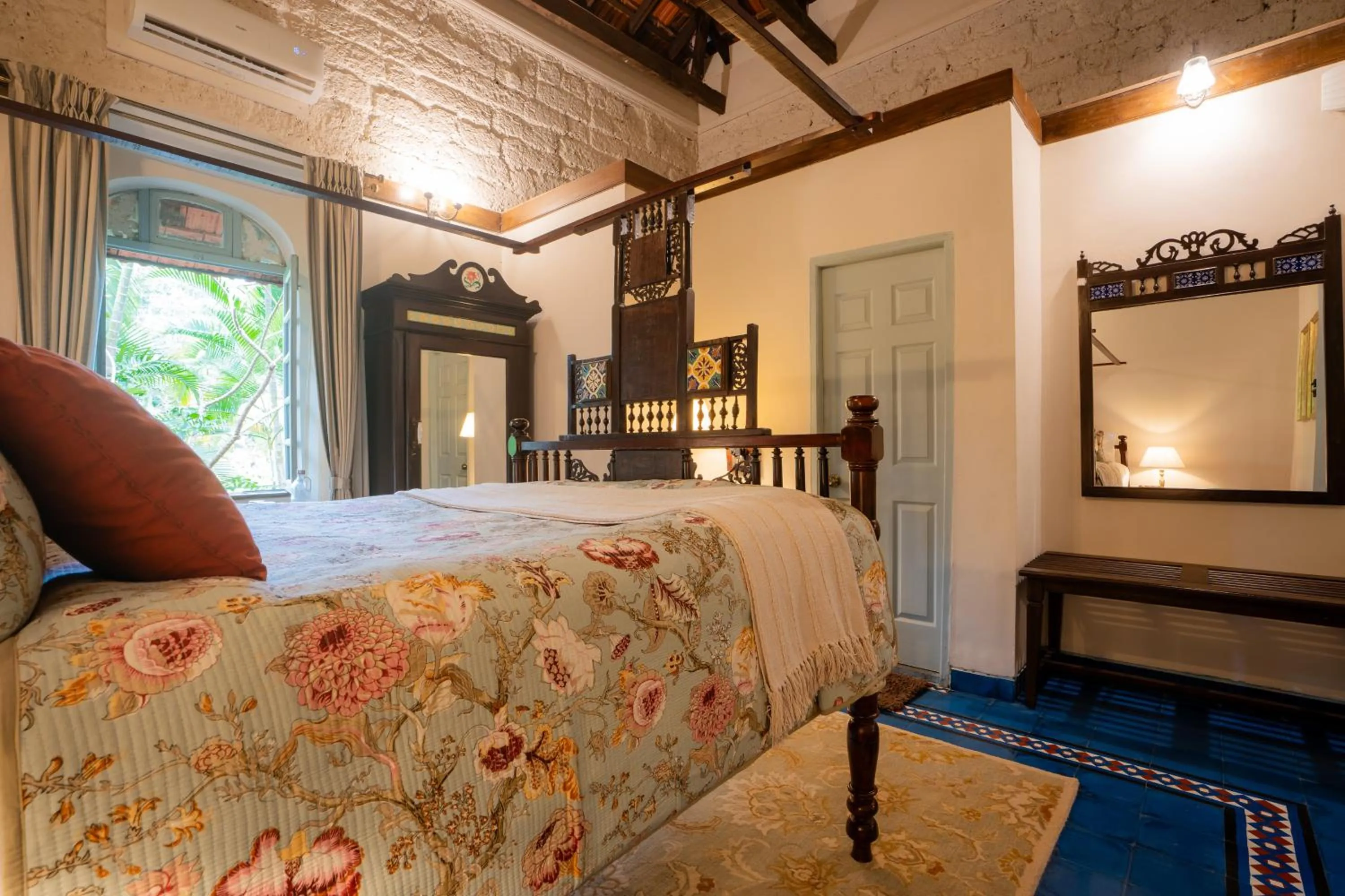 Bed in Mansao Curtorim - A CGH Earth SAHA Experience