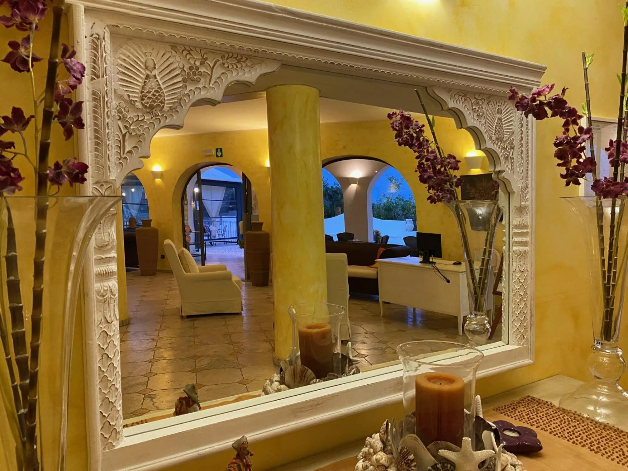 Lobby or reception in Hotel Bougainville