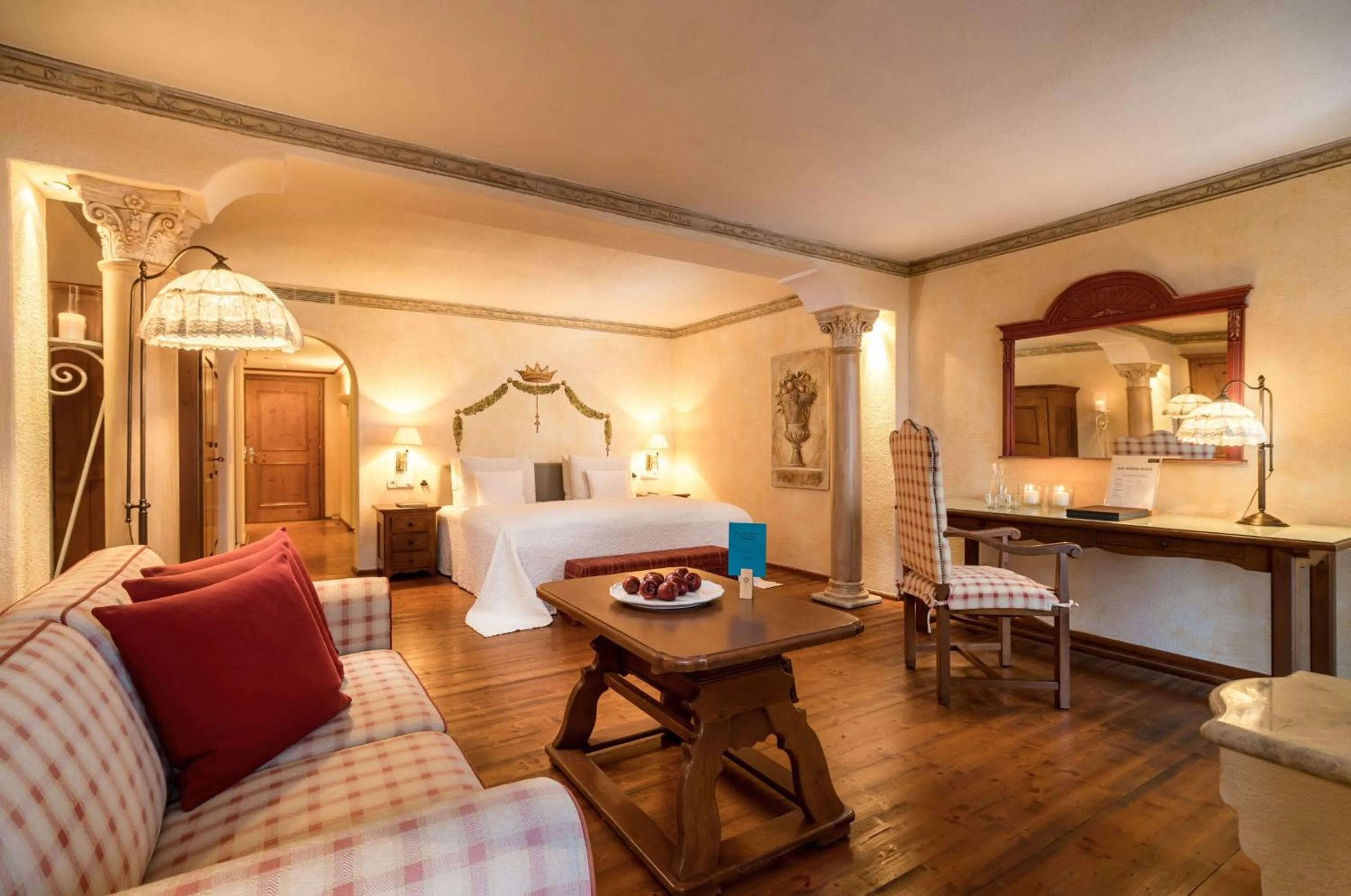 Bed in Posthotel Achenkirch Resort and Spa - Adults Only