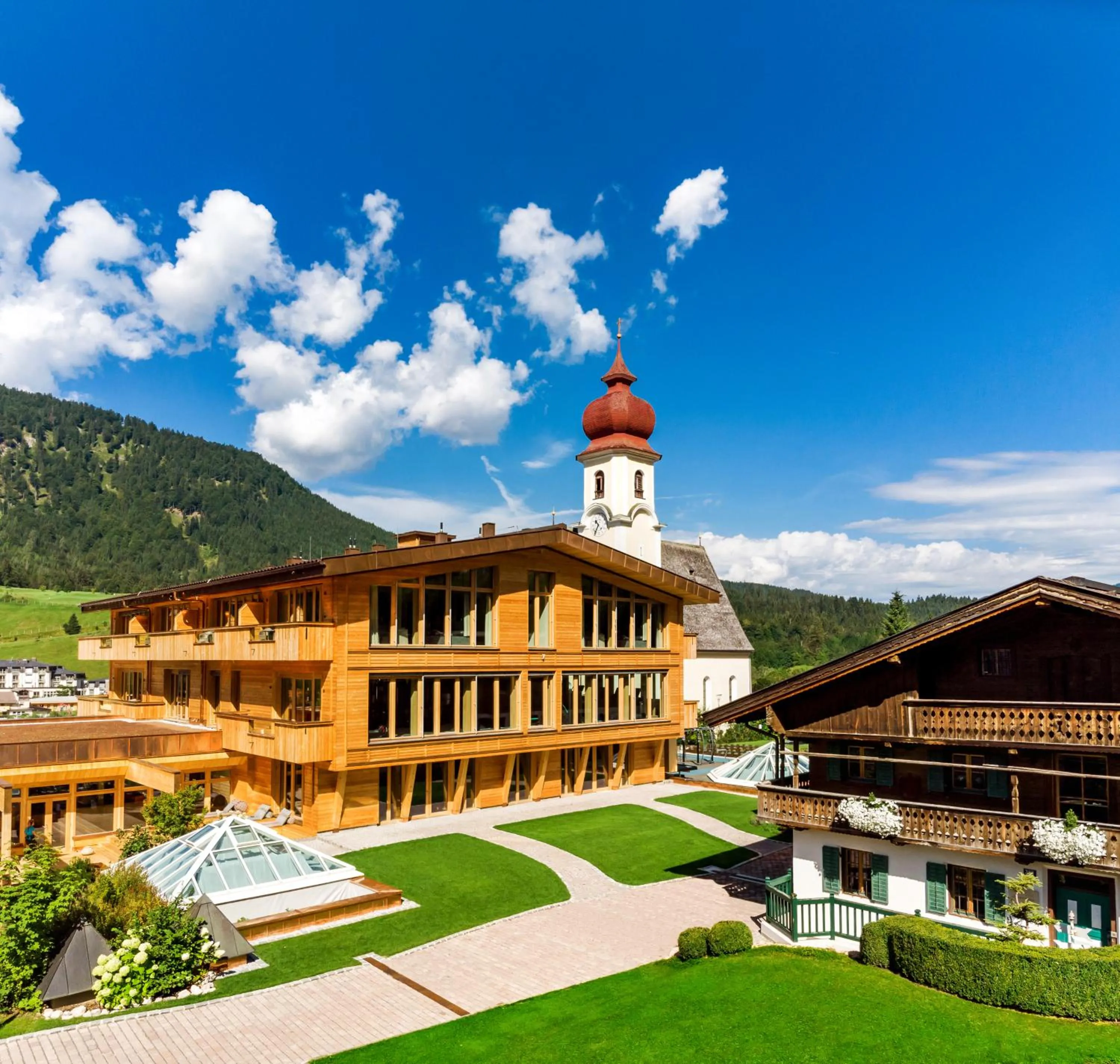 Property building in Posthotel Achenkirch Resort and Spa - Adults Only