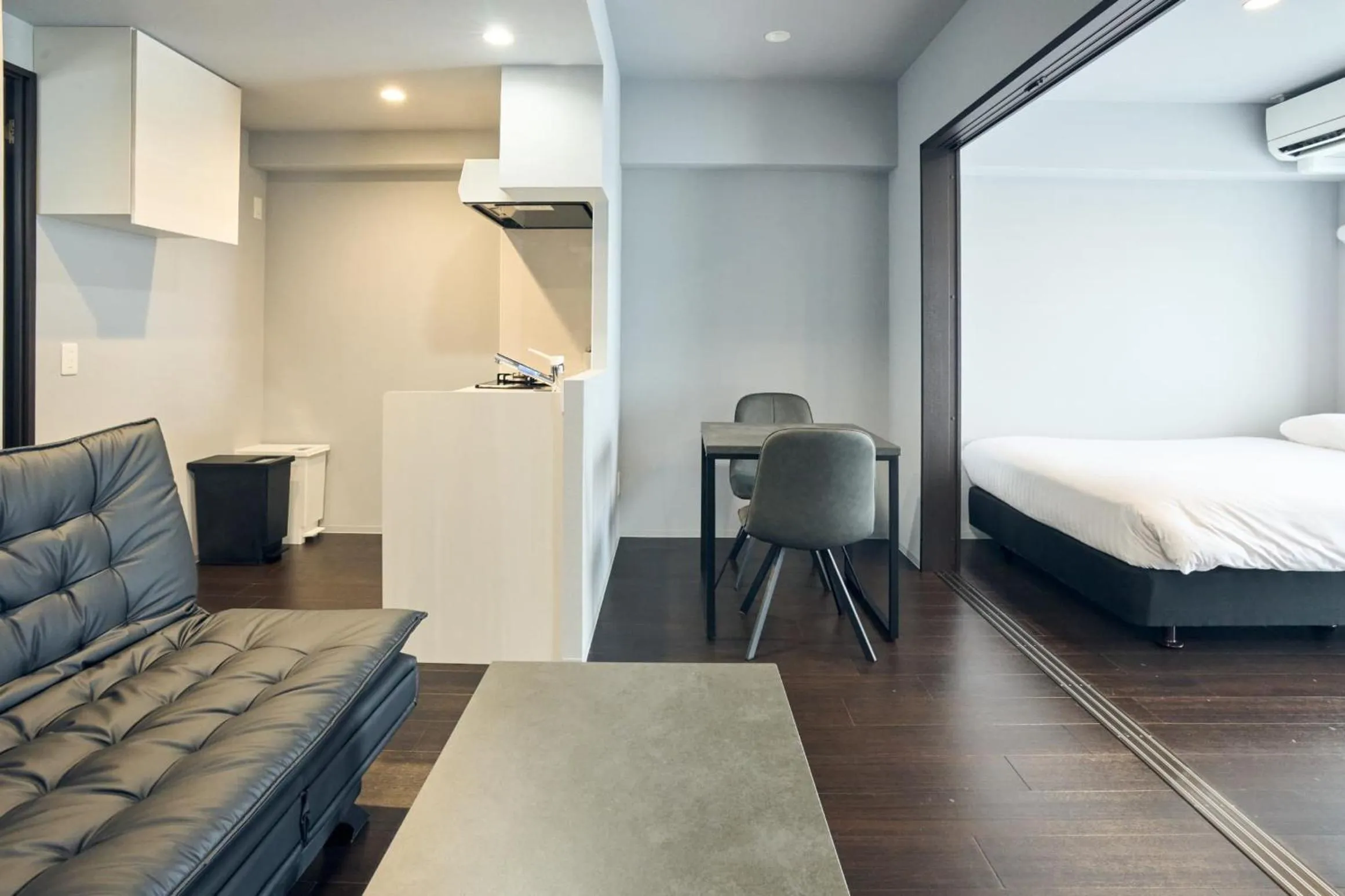 Bed in Vacation Rental Hotel TENMONKAN