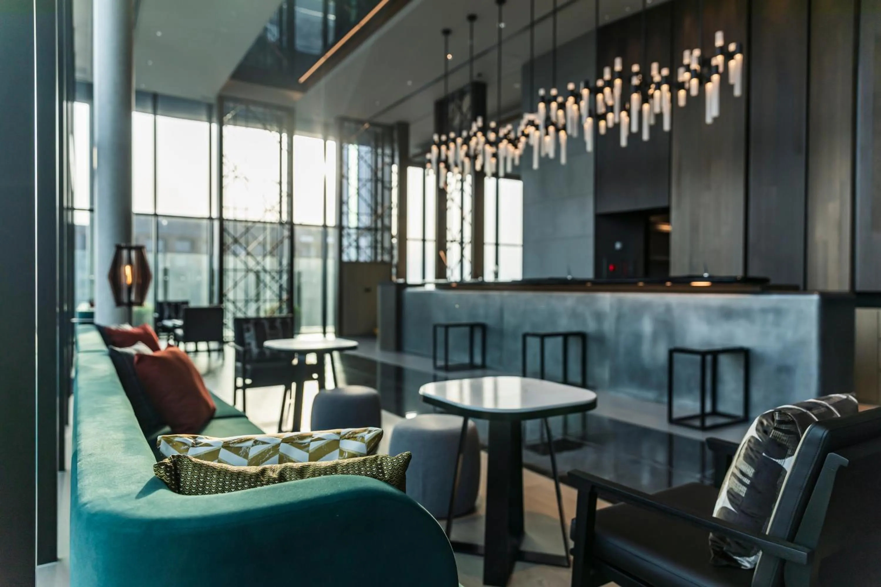 Lobby or reception in The Gate Hotel Fukuoka by Hulic