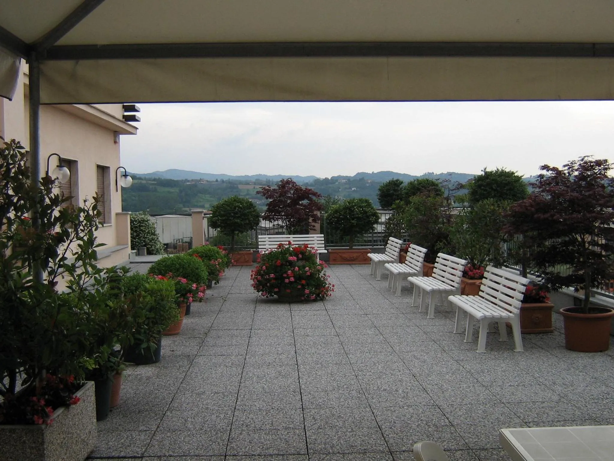 Patio in Hotel Sanremo