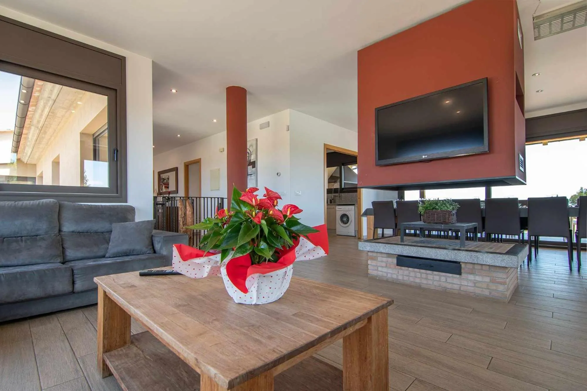 Living room in Villa de vacaciones con encanto - El Serrat