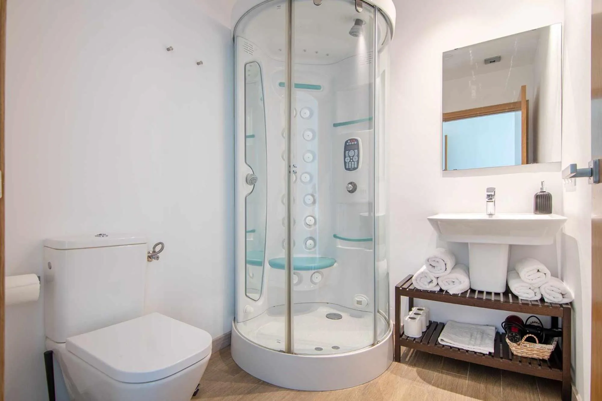 Shower in Villa de vacaciones con encanto - El Serrat