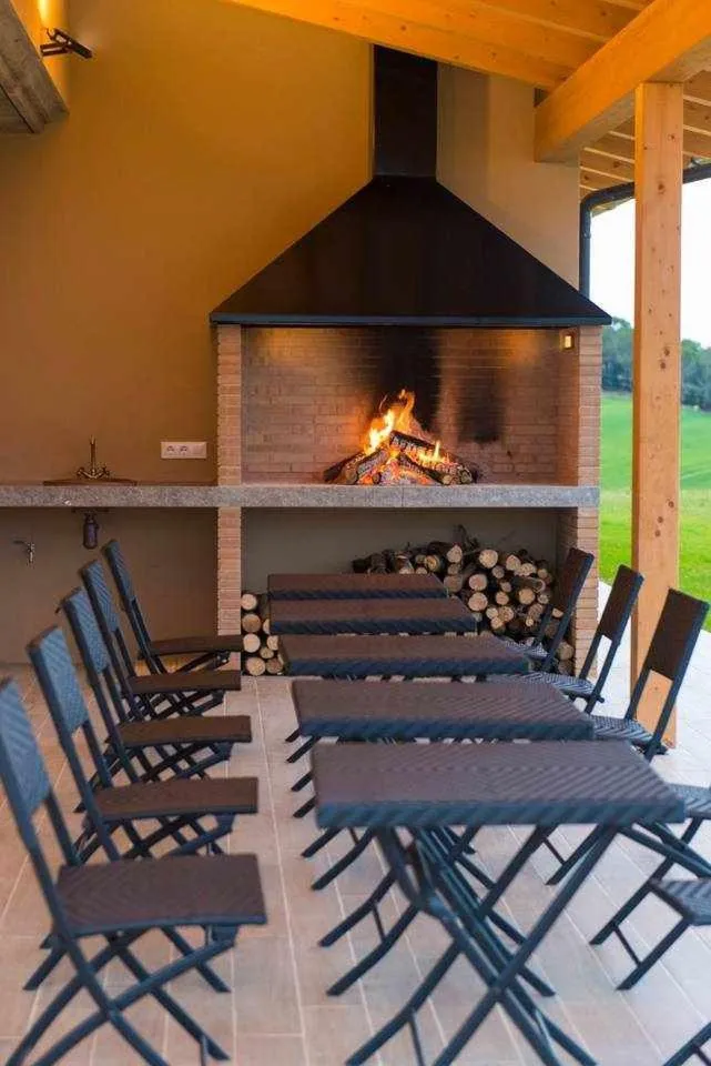 BBQ facilities in Villa de vacaciones con encanto - El Serrat