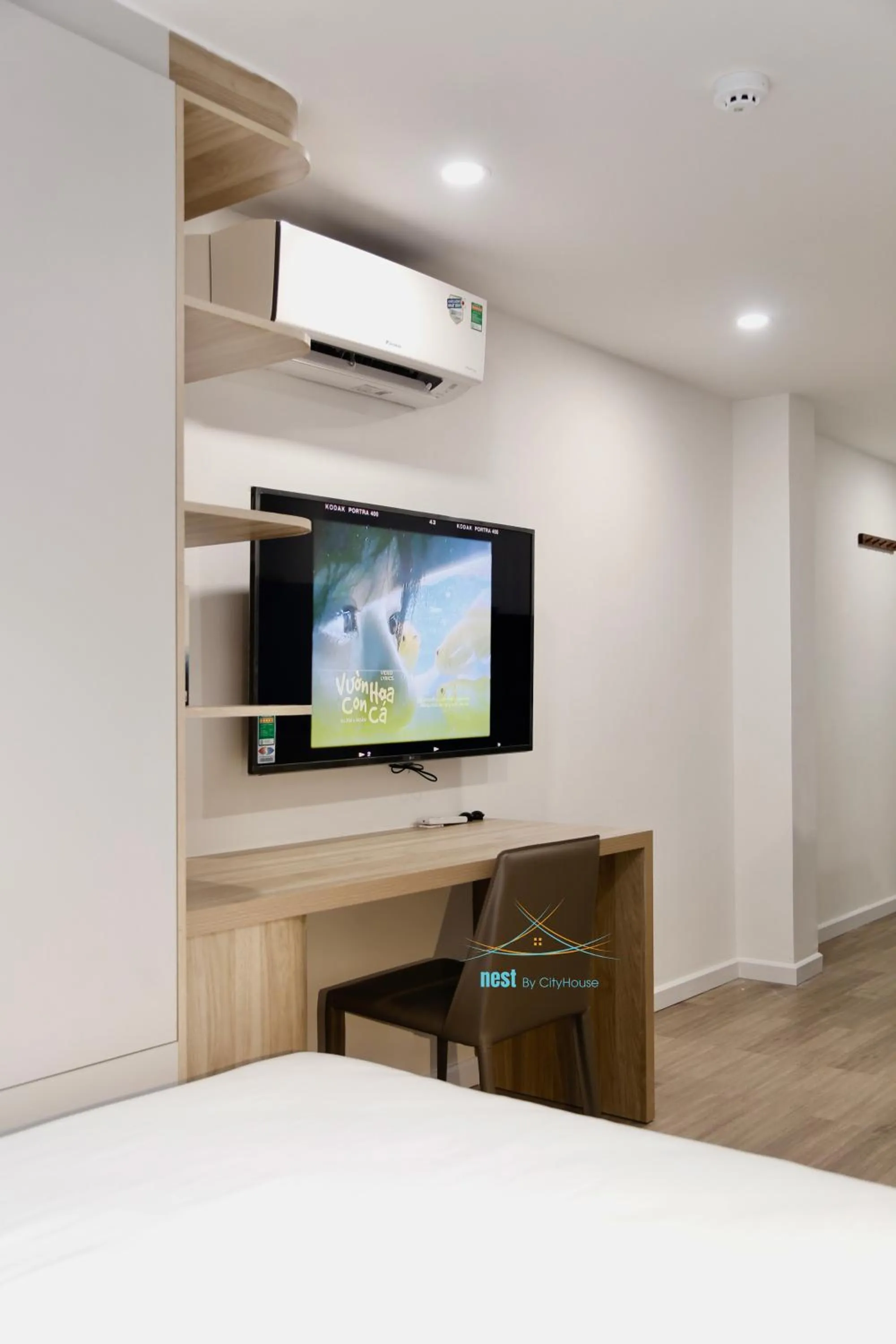 Bed in Cityhouse - Nest Minh Khai