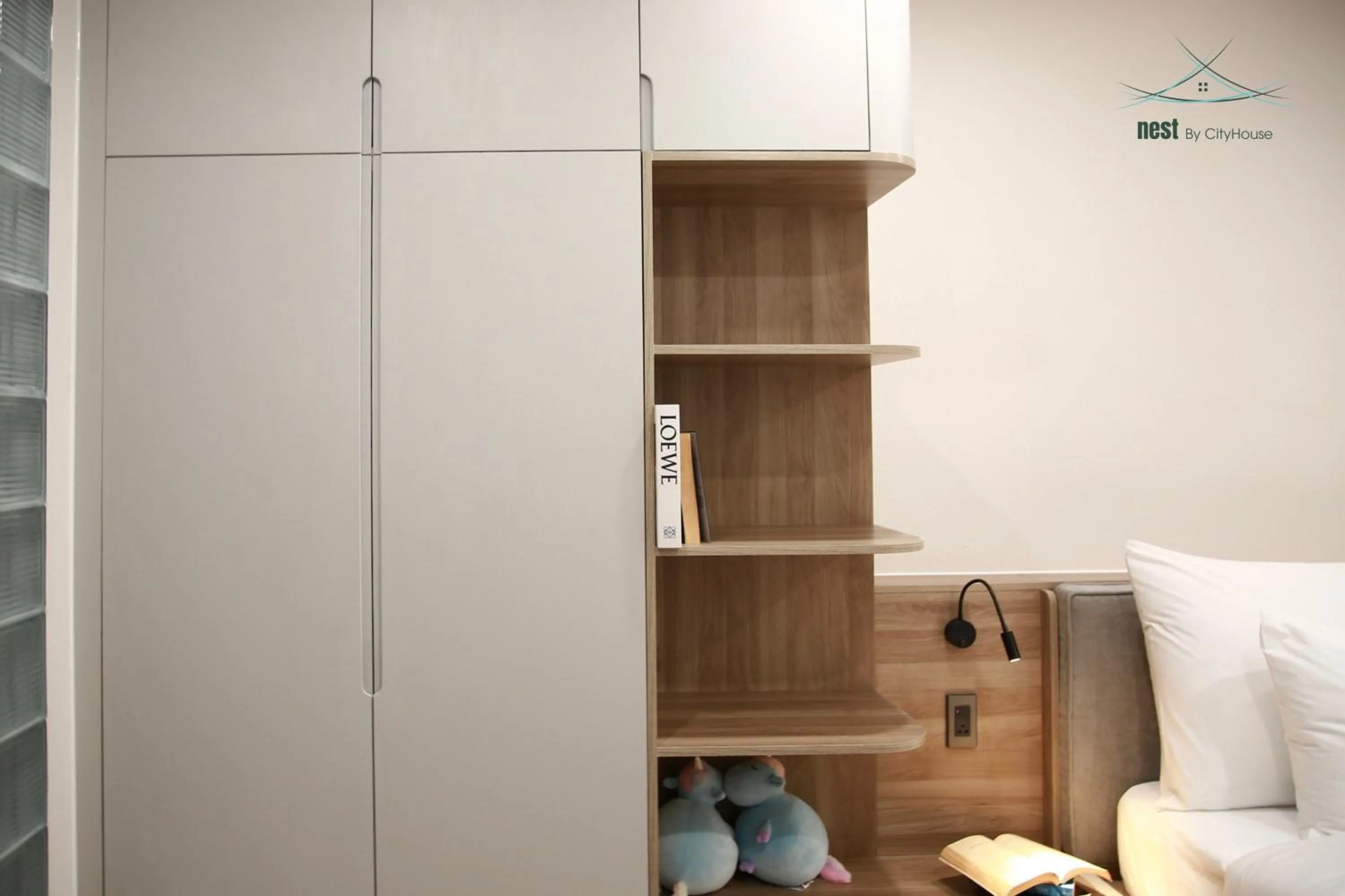 Bed in Cityhouse - Nest Minh Khai