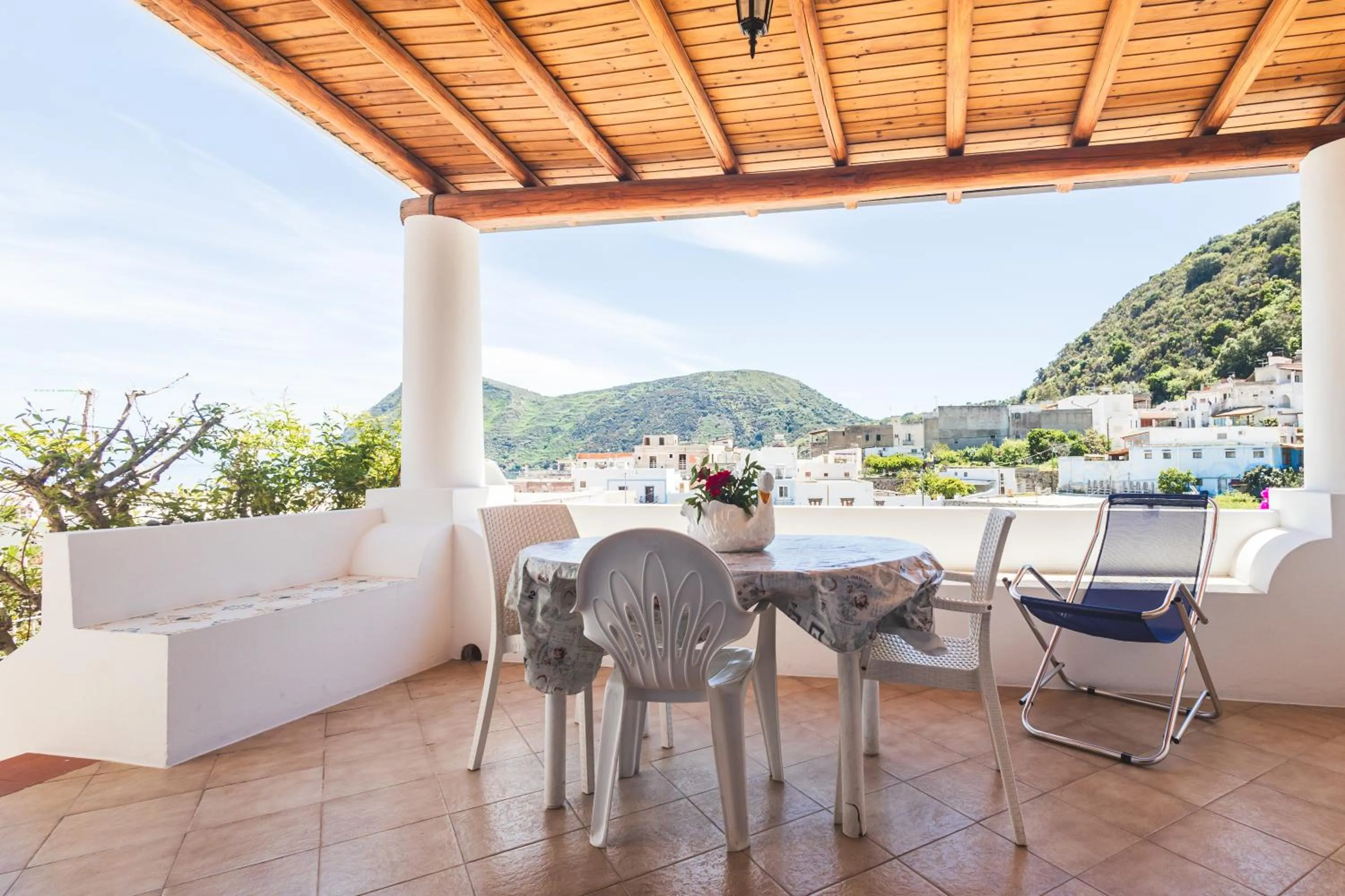 Balcony/Terrace in Hotel Residence La Villetta
