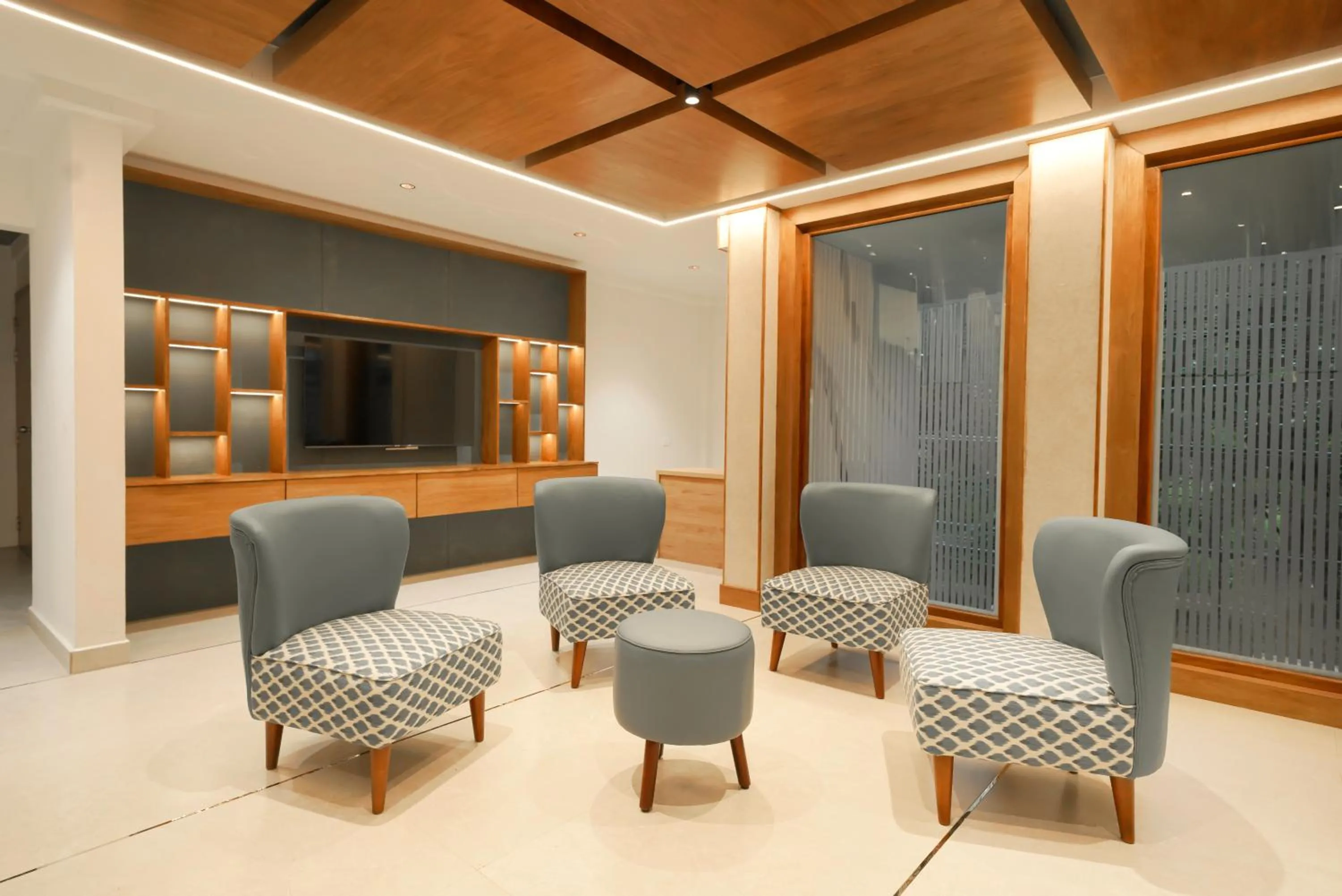 Seating area in Aurora Hotels and Resorts