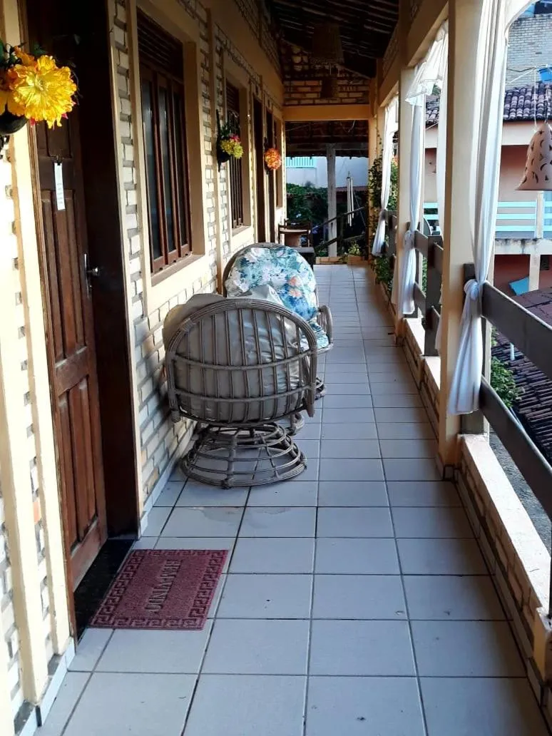 Balcony/Terrace in Pousada Mar e Sol