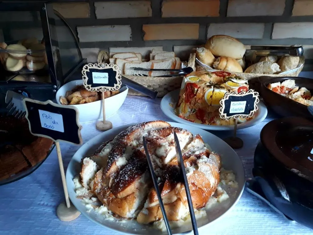 Food and drinks in Pousada Mar e Sol