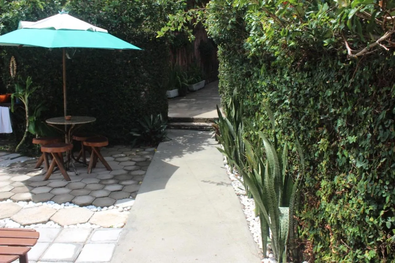 Garden view in Pousada Mar e Sol