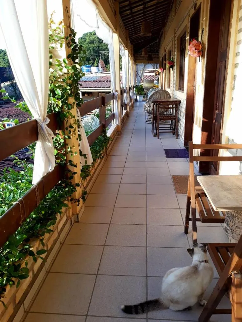 Balcony/Terrace in Pousada Mar e Sol