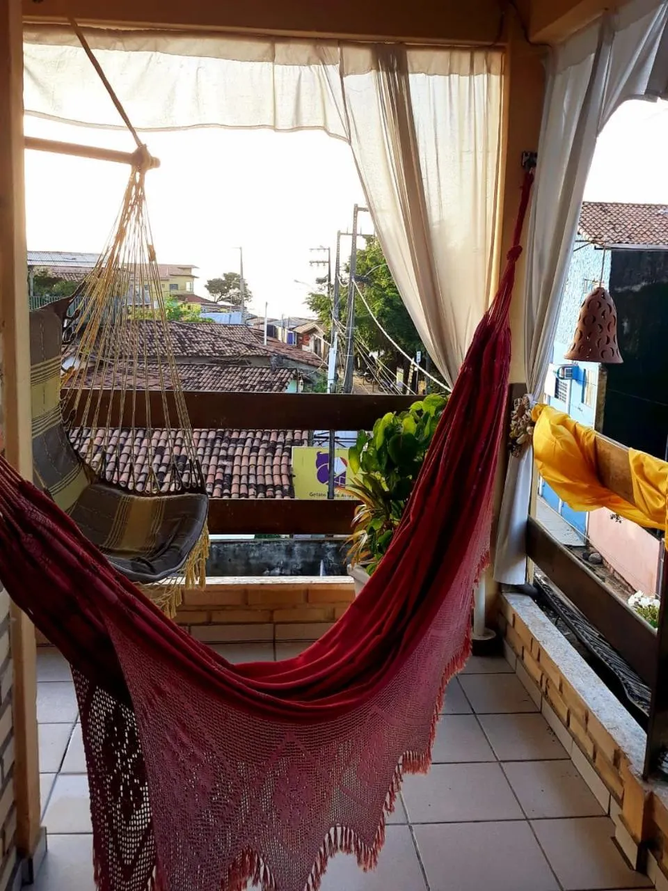 Balcony/Terrace in Pousada Mar e Sol