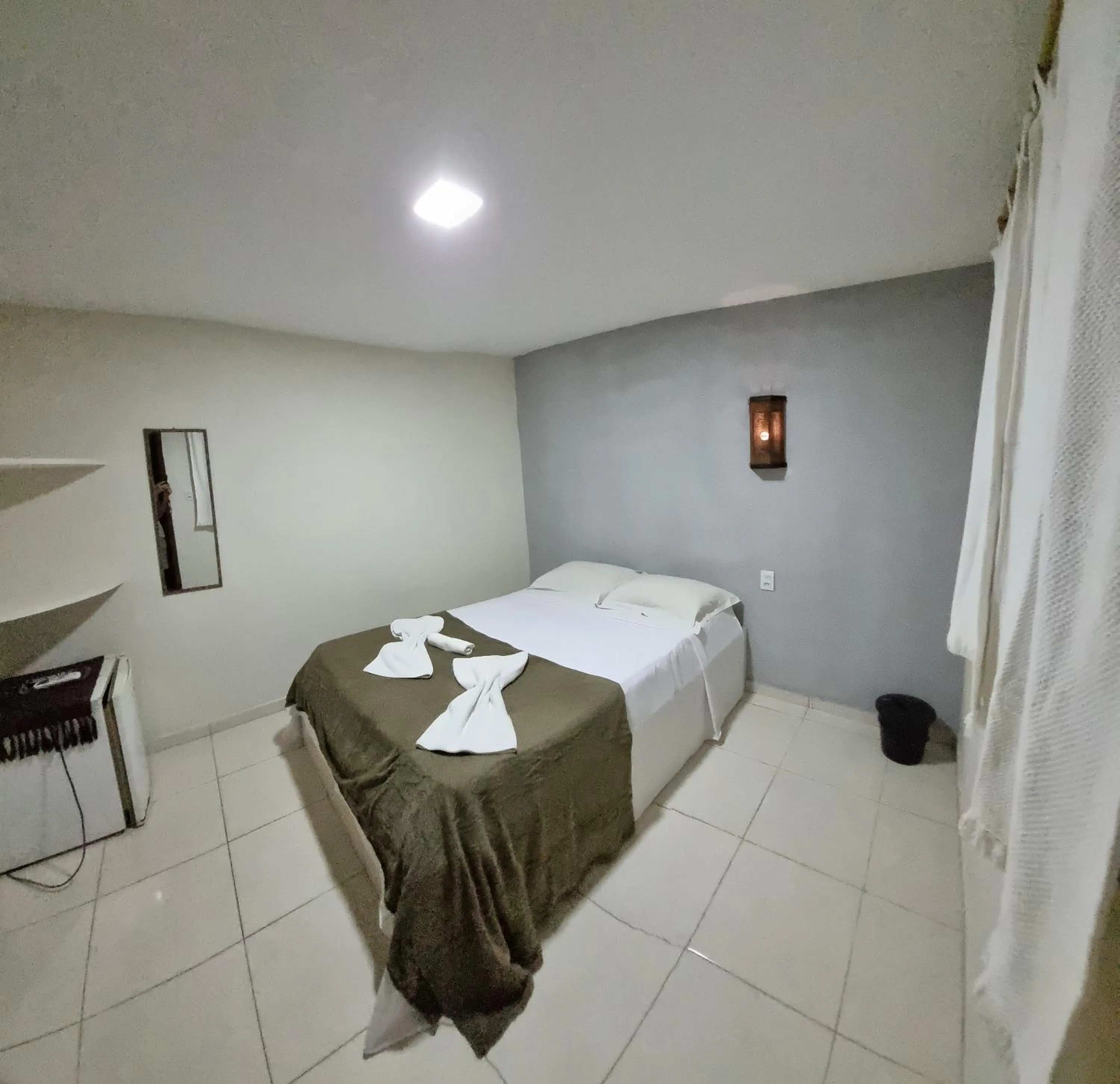 Bed in Pousada Mar e Sol