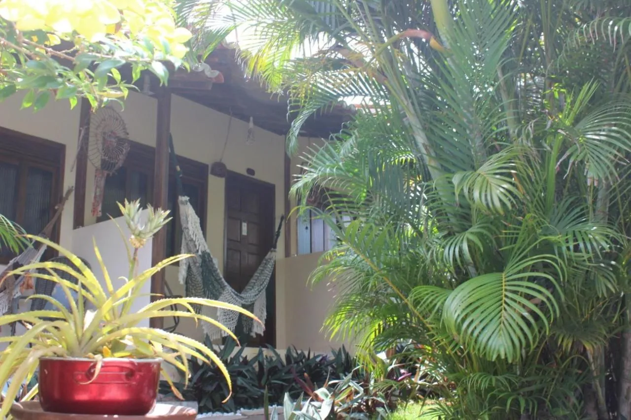 Garden view in Pousada Mar e Sol