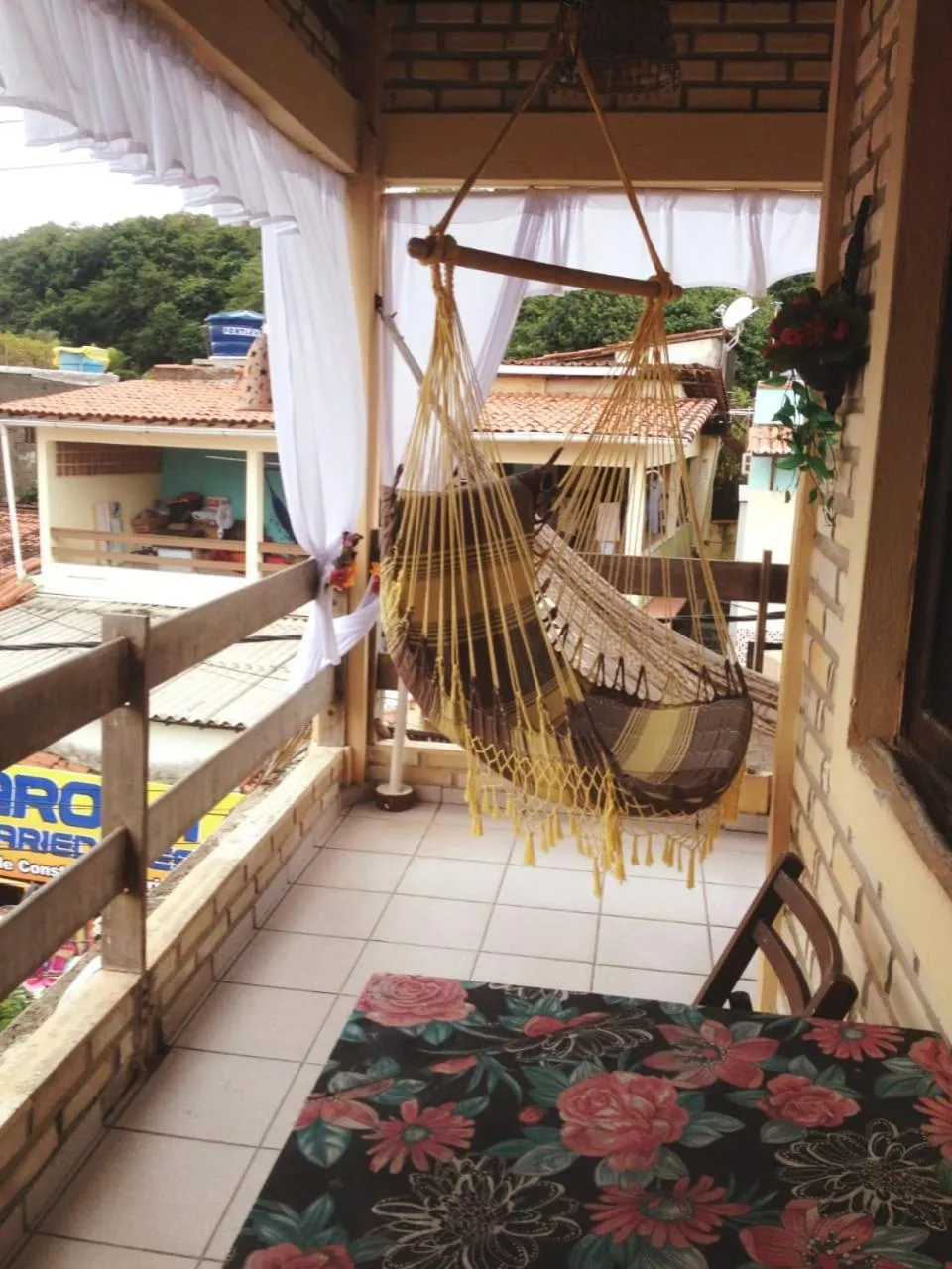 Balcony/Terrace in Pousada Mar e Sol