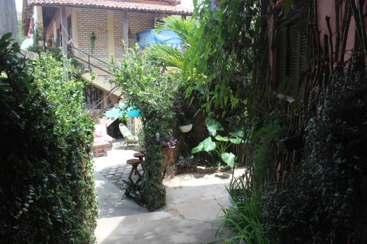 Garden view in Pousada Mar e Sol