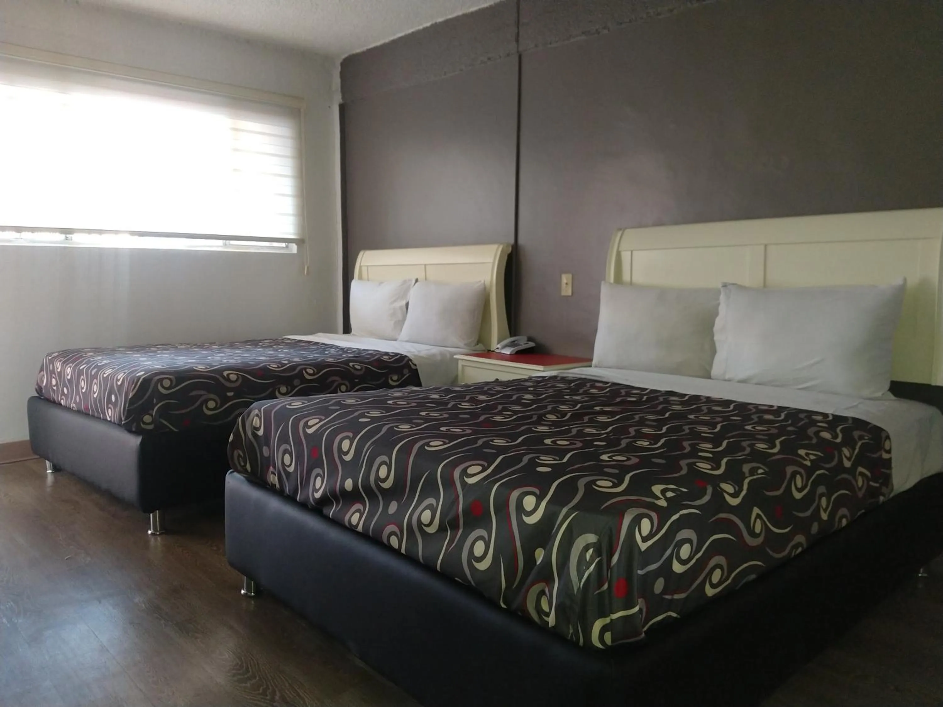 Bed in Hotel Boulevard Mexicali