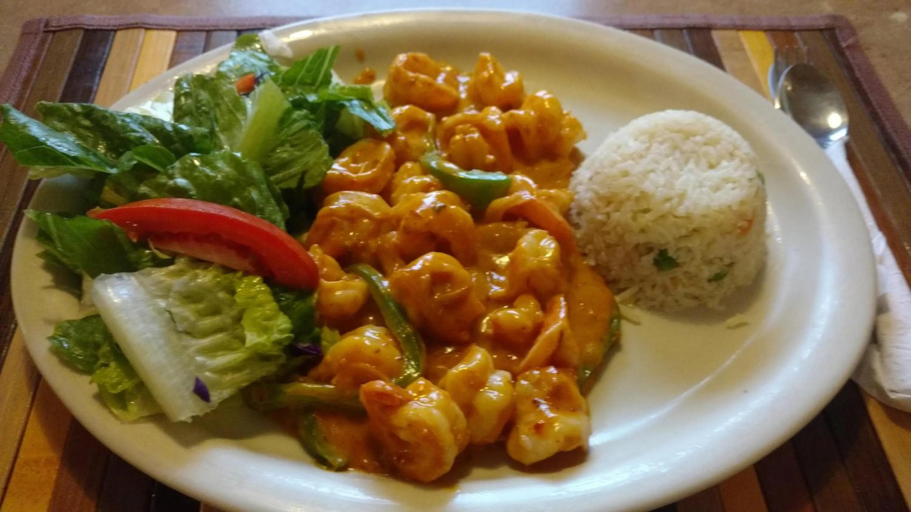 Food in Hotel Azteca de Oro Mexicali