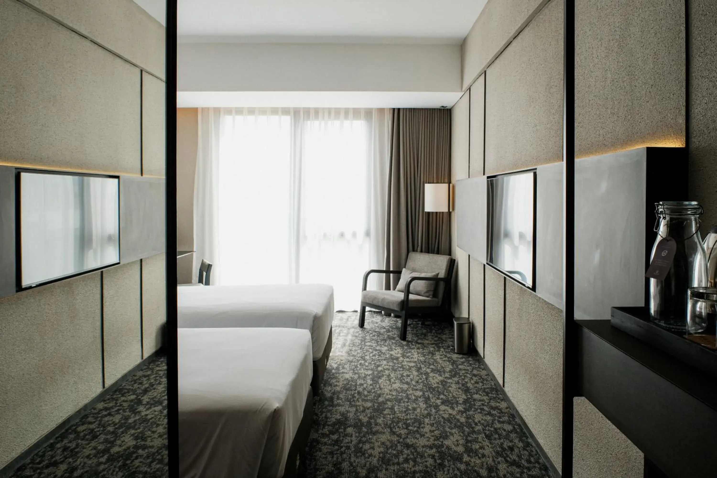 Superior Twin Room in Manon Boutique Hotel Kota Lama Semarang Superior Twin Room in Manon Boutique Hotel Kota Lama Semarang