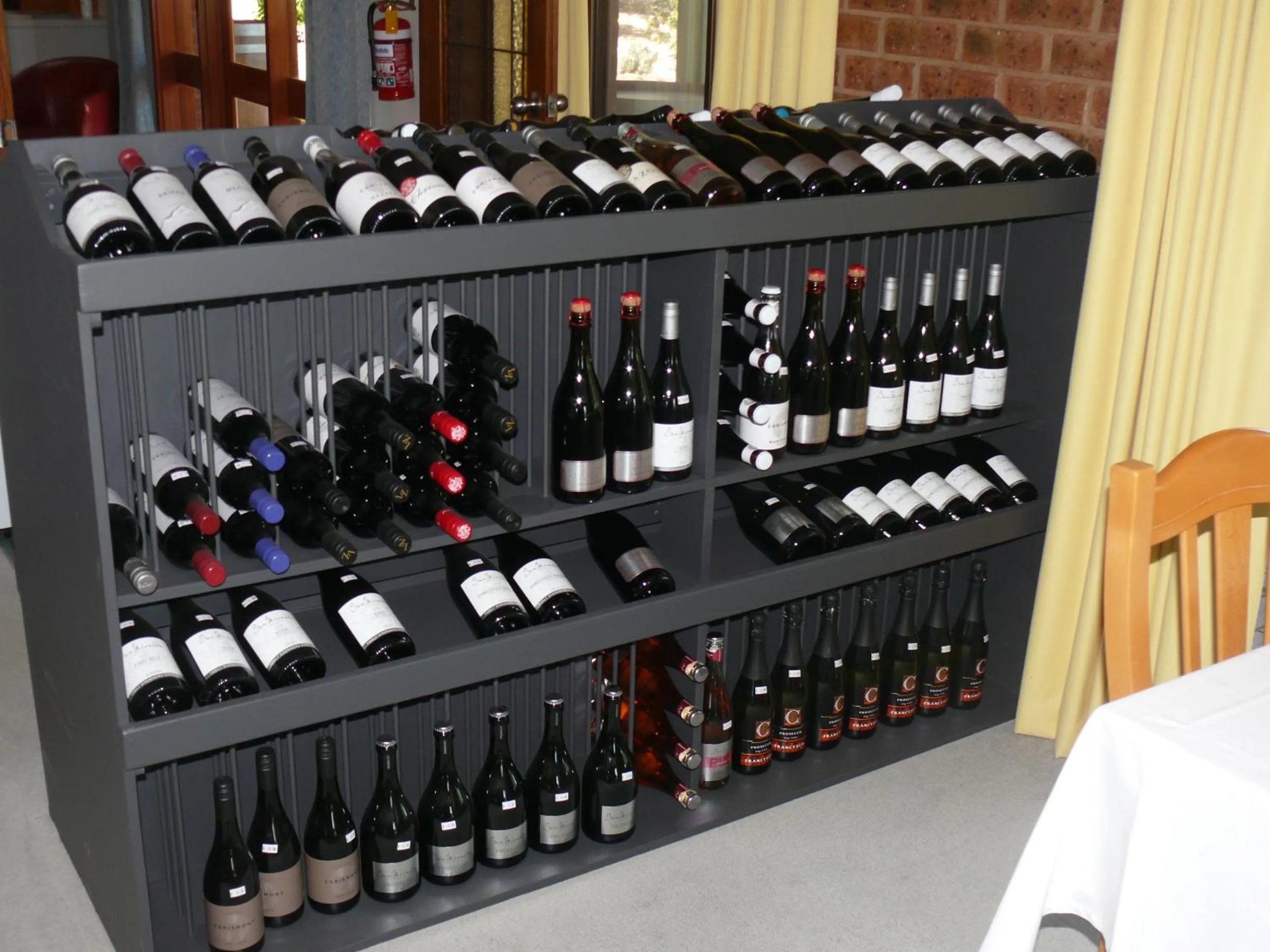 Alcoholic drinks in Milawa Motel