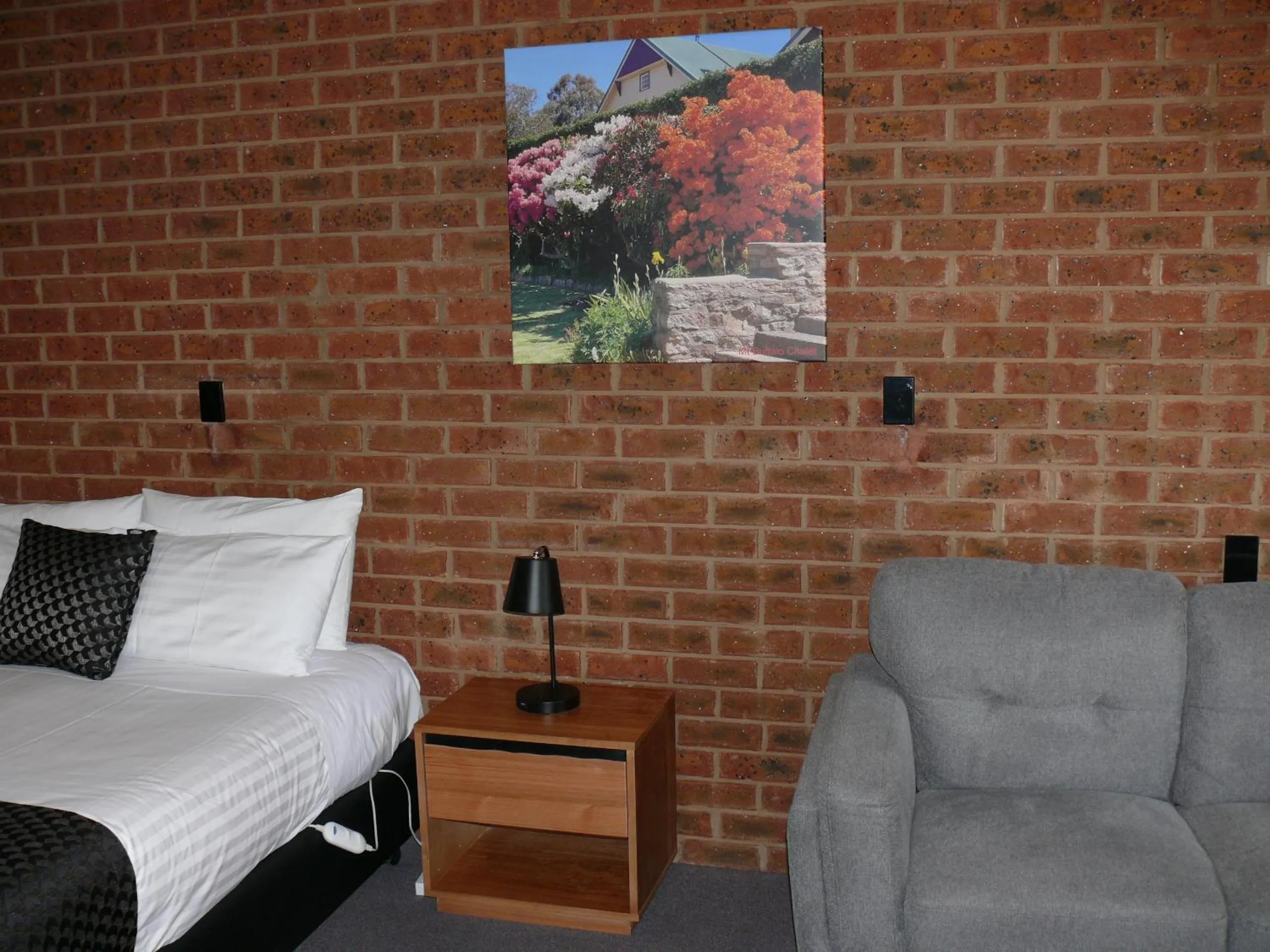 Bedroom in Milawa Motel