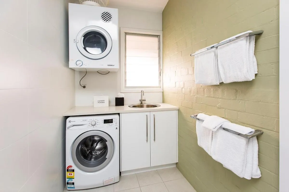 laundry in Cockatoo Island Accommodation