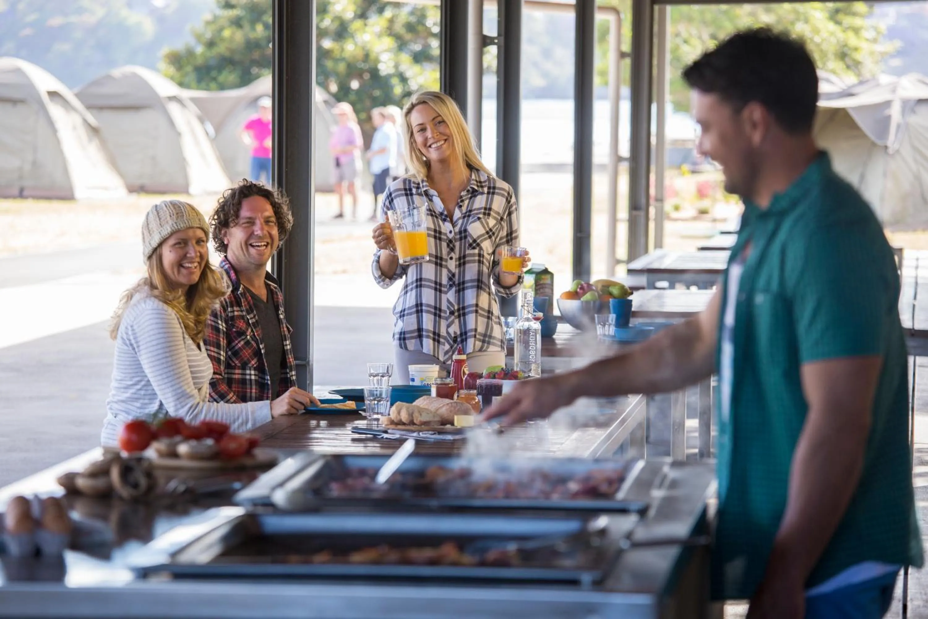 Kitchen or kitchenette in Cockatoo Island Accommodation