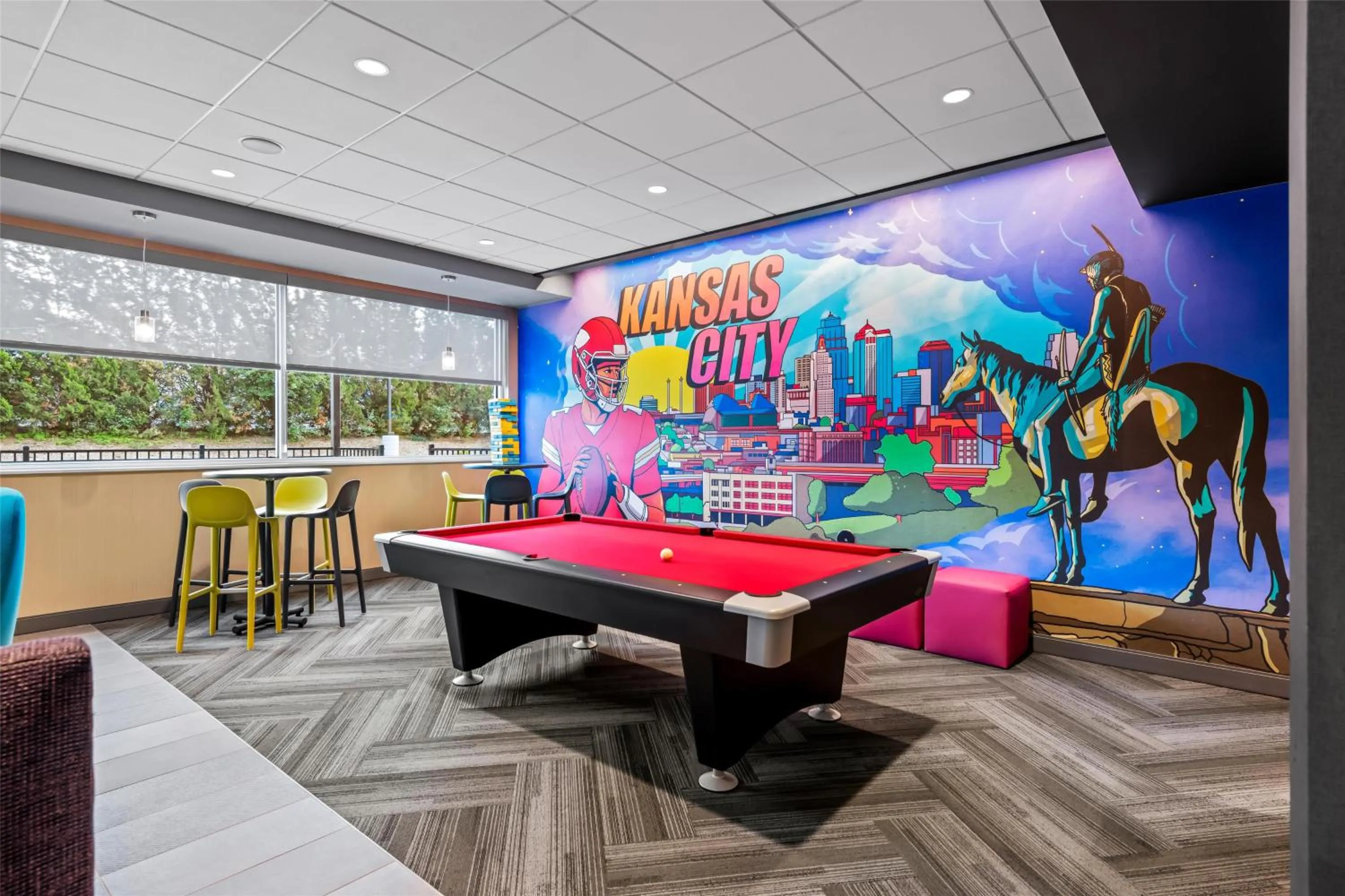 Lobby or reception in Tru By Hilton Kansas City Airport