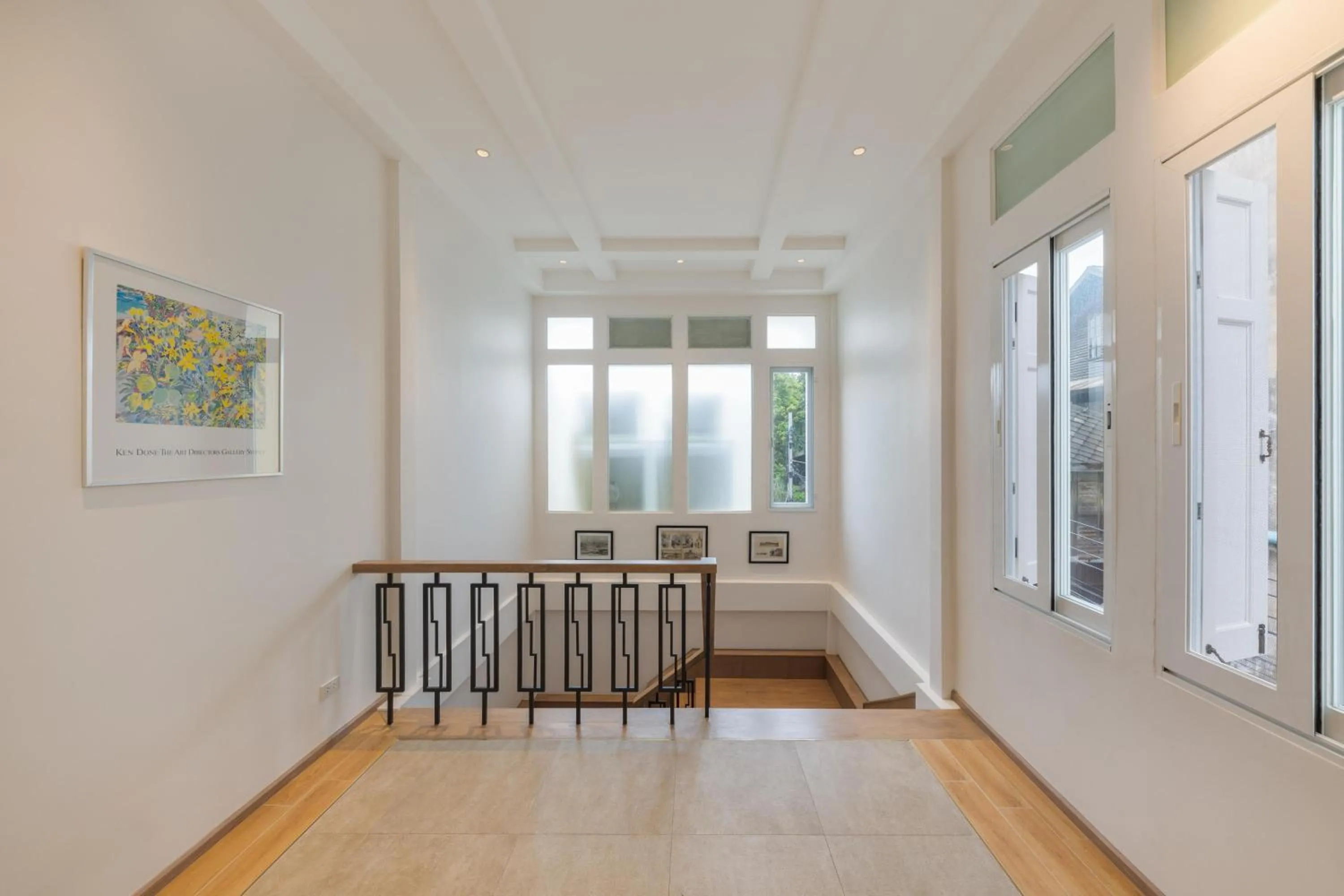 Property building, Bed in Upstairs at Ton Ton