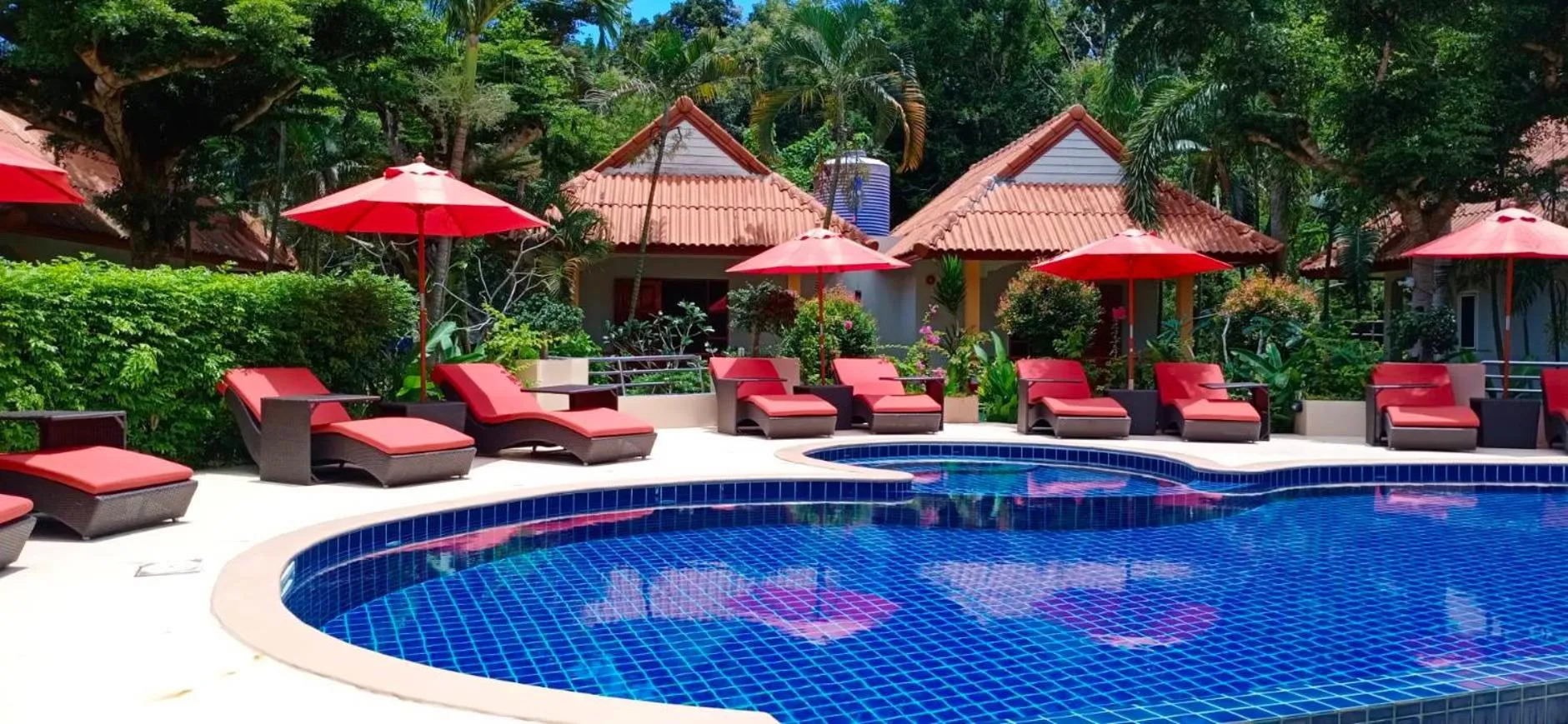 Pool view in Boonya Resort Koh Chang