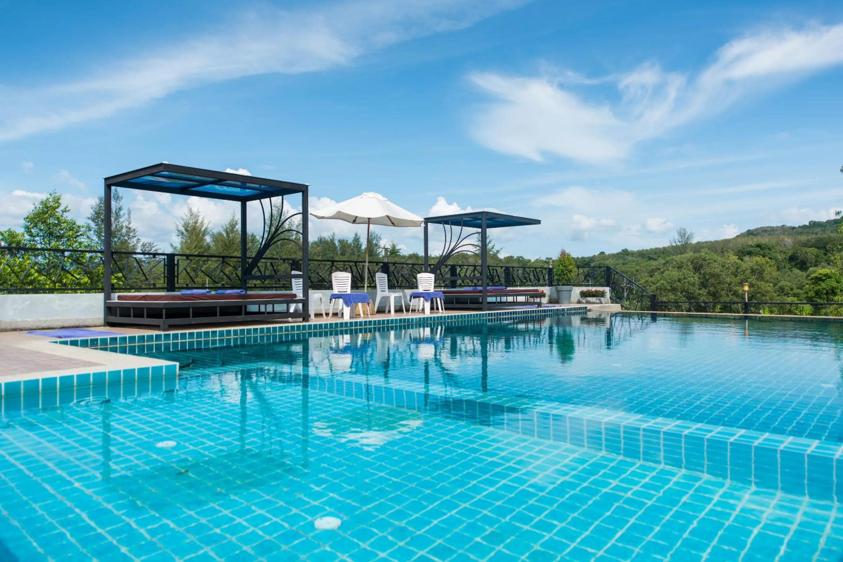 Pool view in Golden Manora Hotel Bangtao Beach Phuket