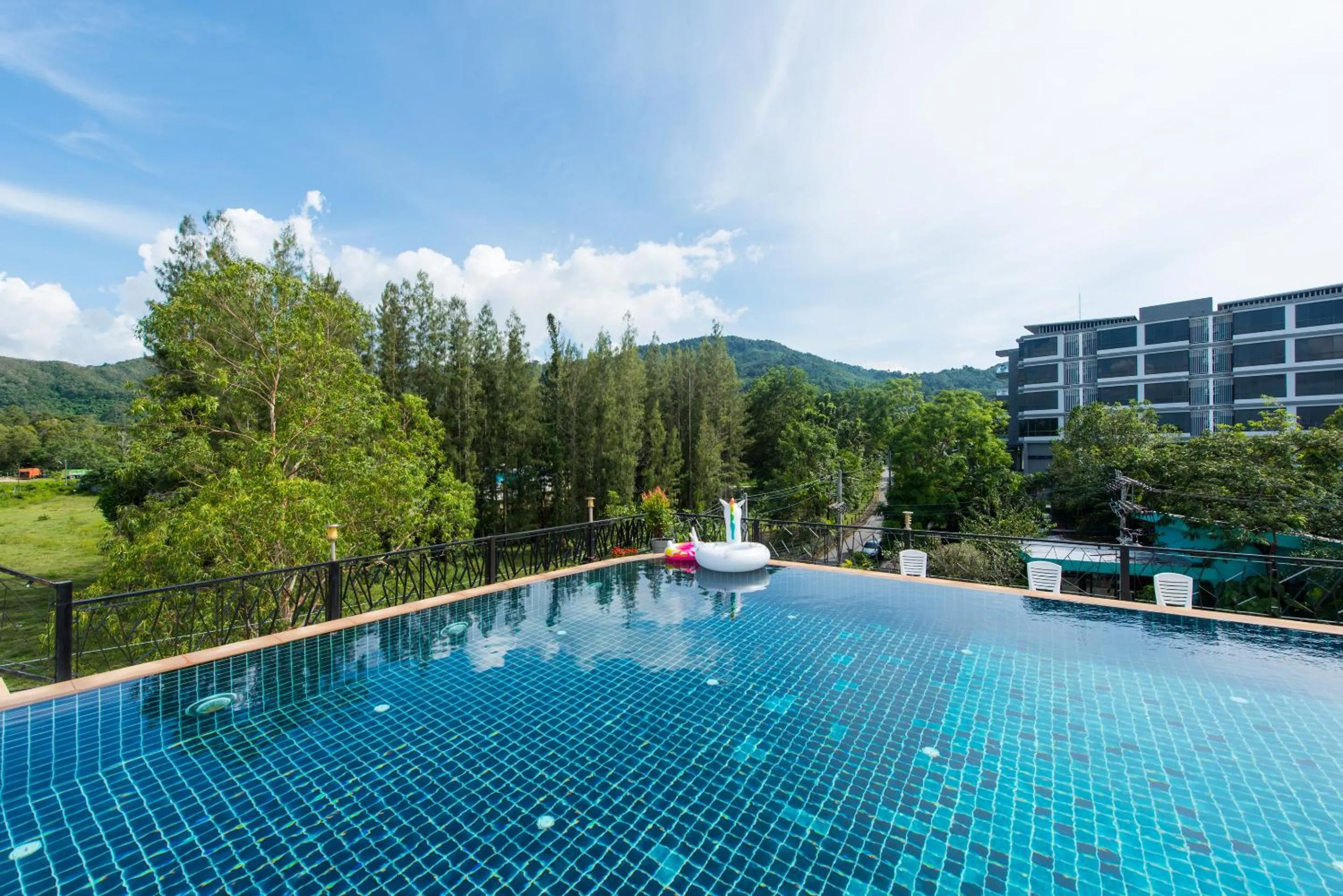 Pool view in Golden Manora Hotel Bangtao Beach Phuket