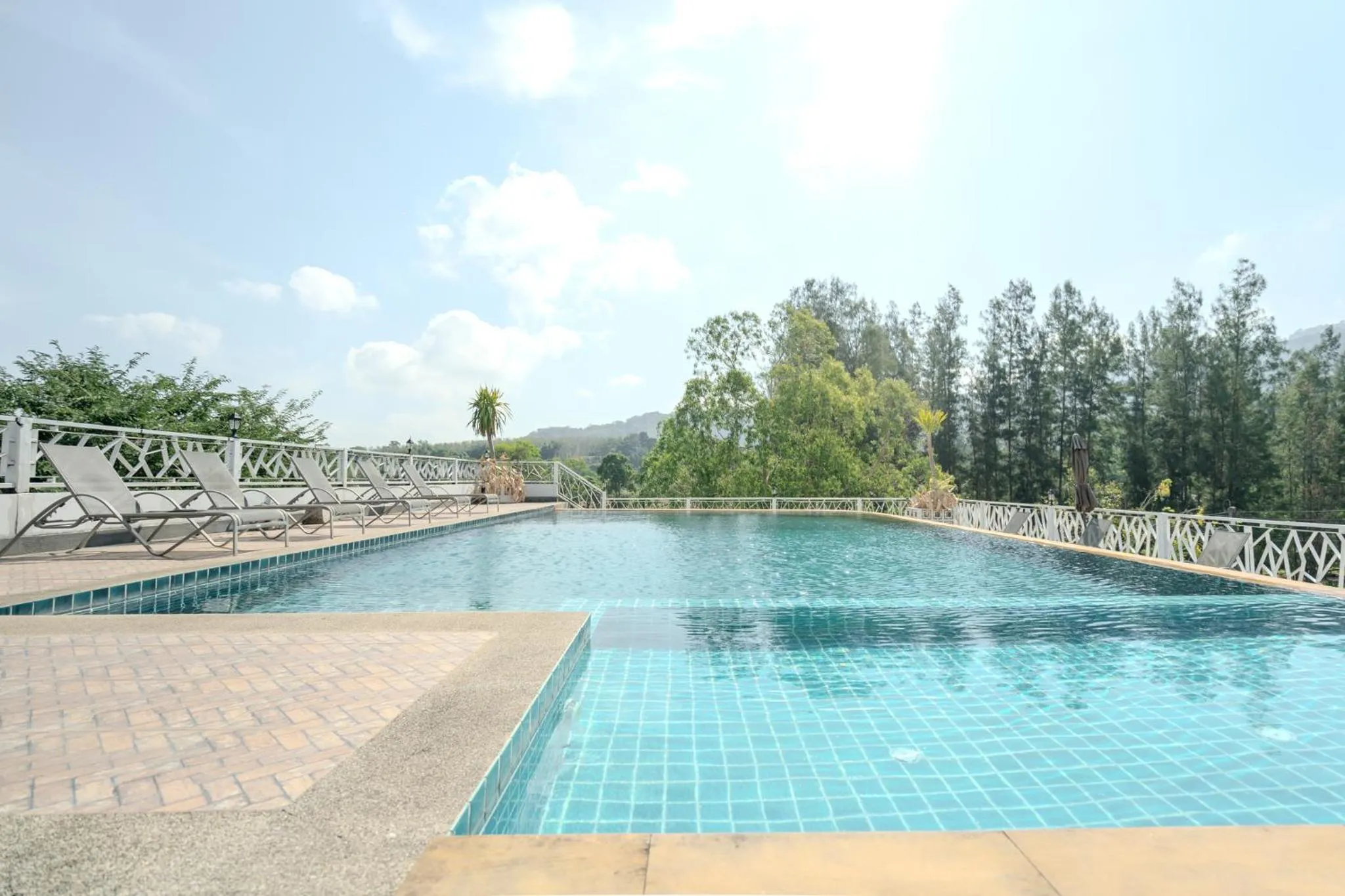 Pool view in Golden Manora Hotel Bangtao Beach Phuket