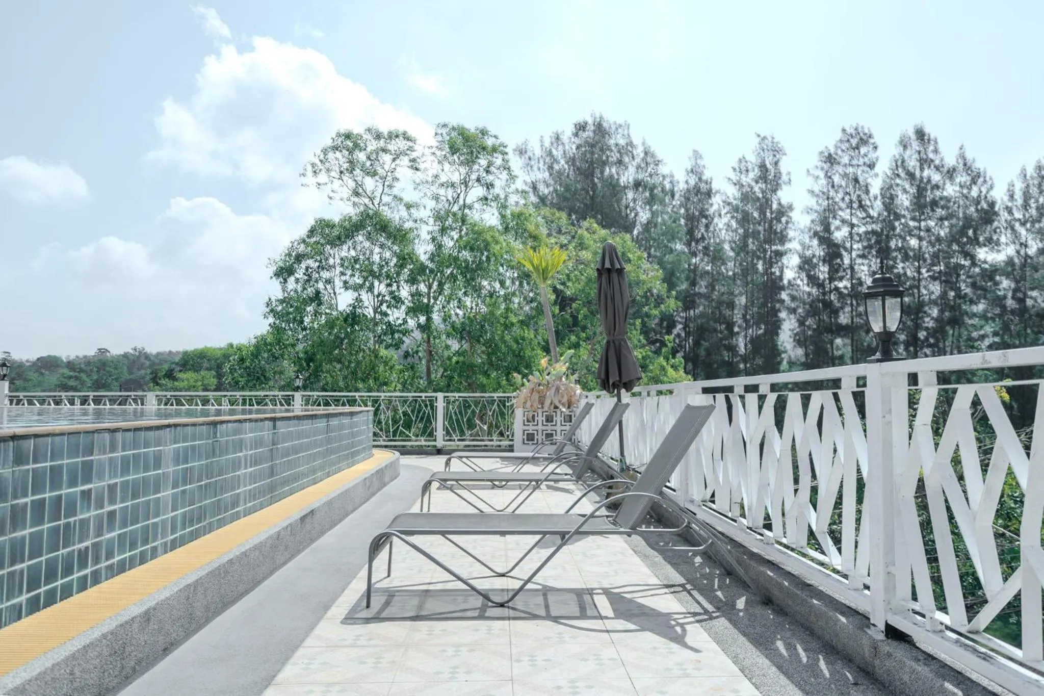 Balcony/Terrace in Golden Manora Hotel Bangtao Beach Phuket
