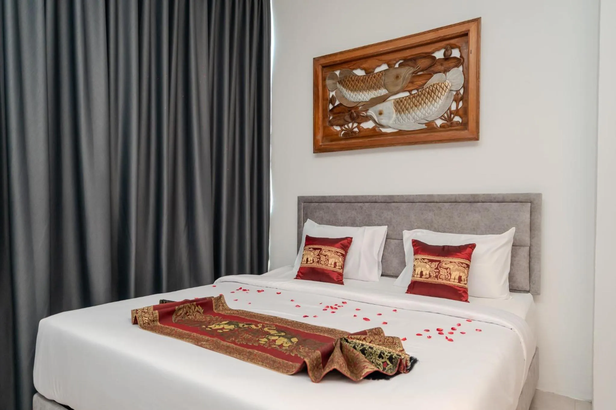 Bed in Golden Manora Hotel Bangtao Beach Phuket